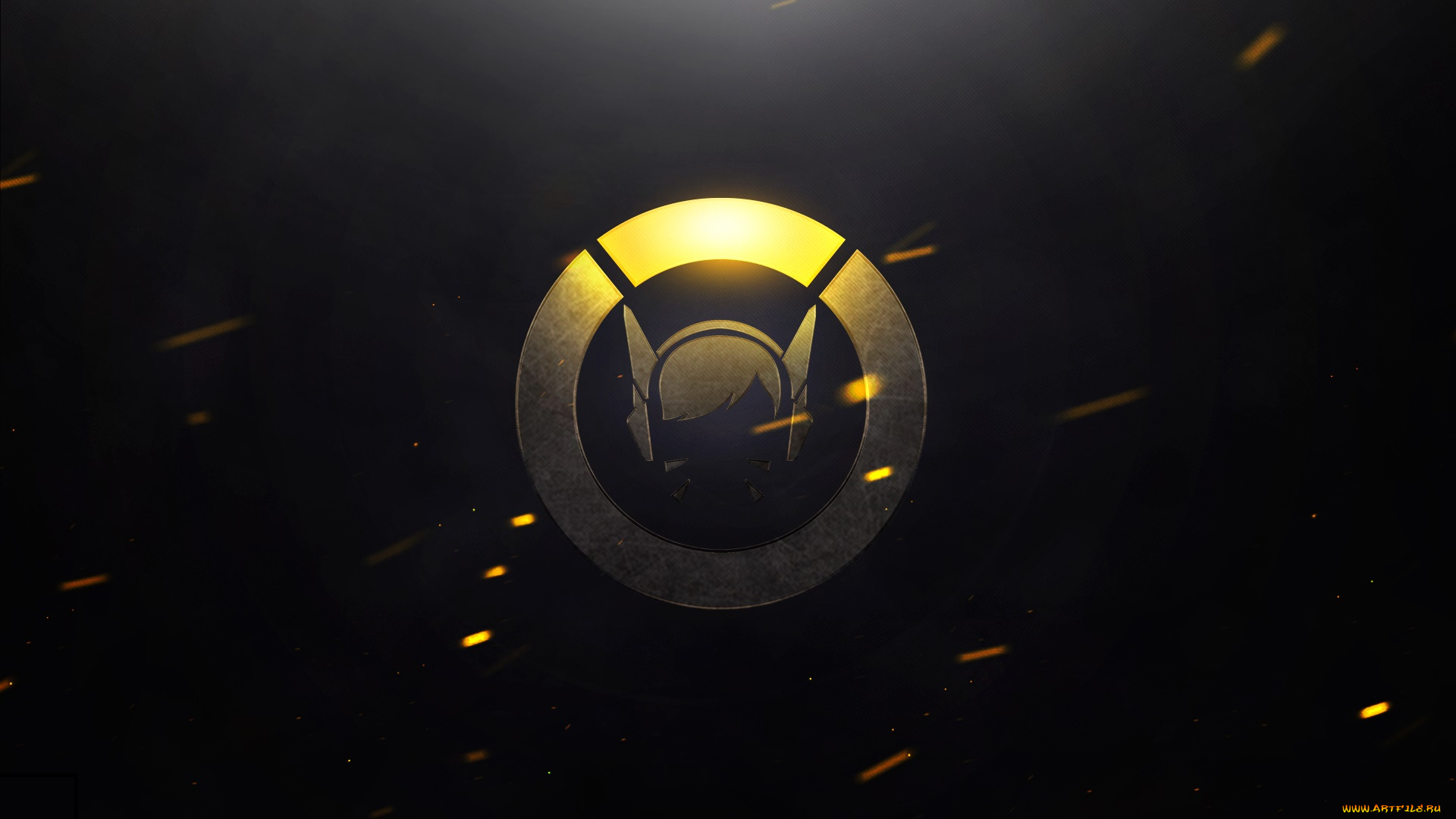 видео, игры, overwatch, герб, клана