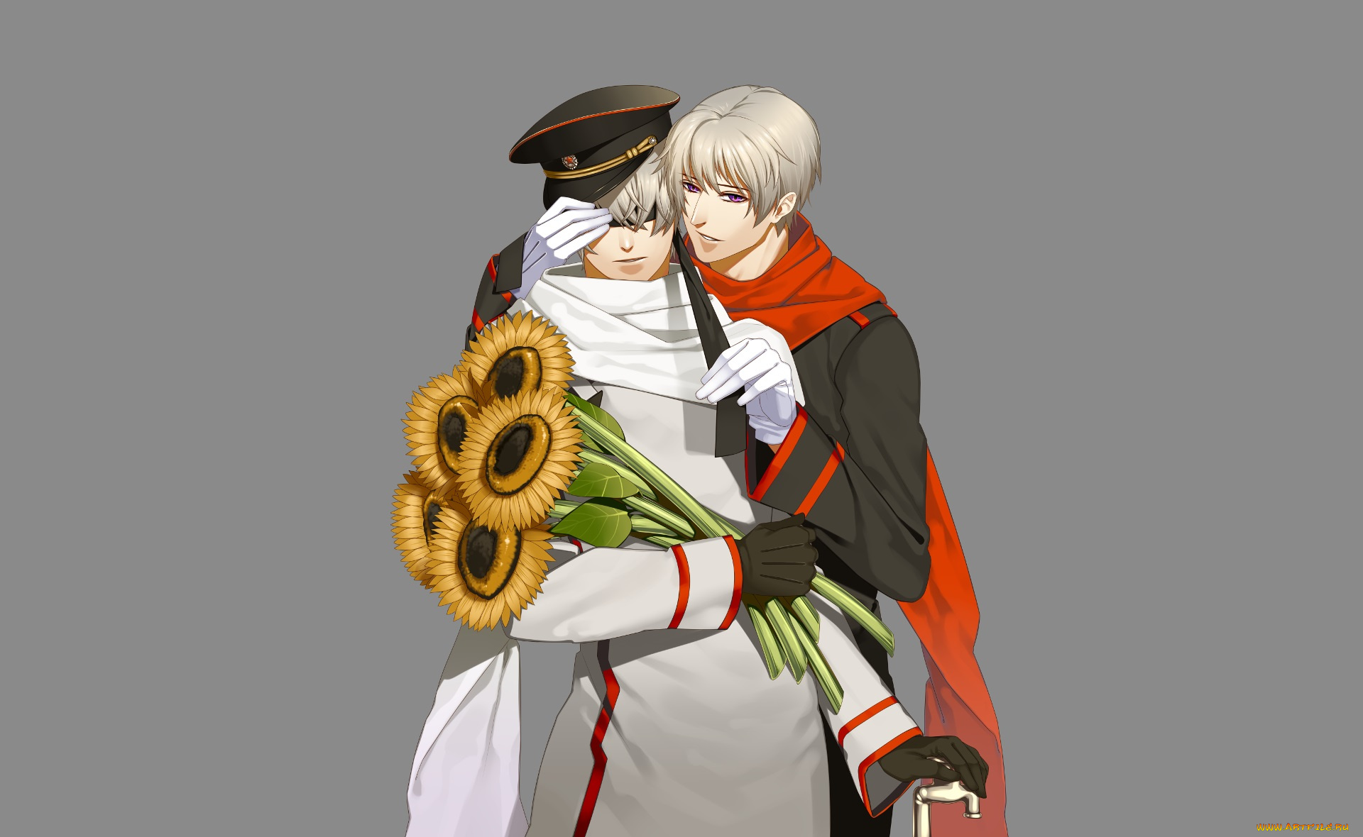 аниме, hetalia, , axis, powers, парни