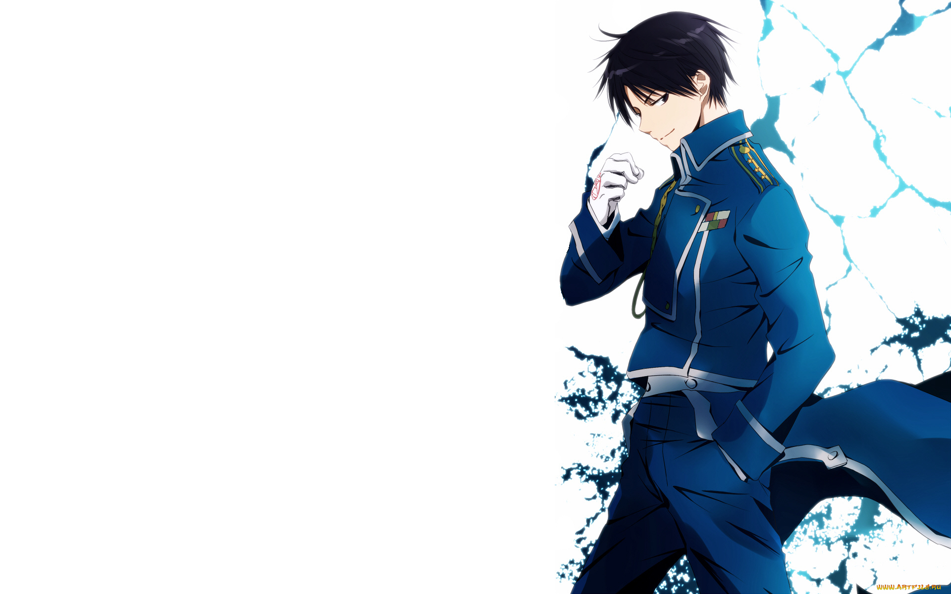 аниме, fullmetal, alchemist, парень