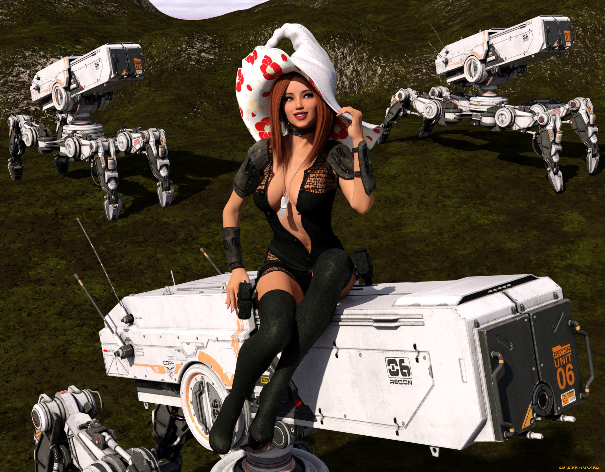 3д, графика, фантазия, , fantasy, девушка, взгляд, фон