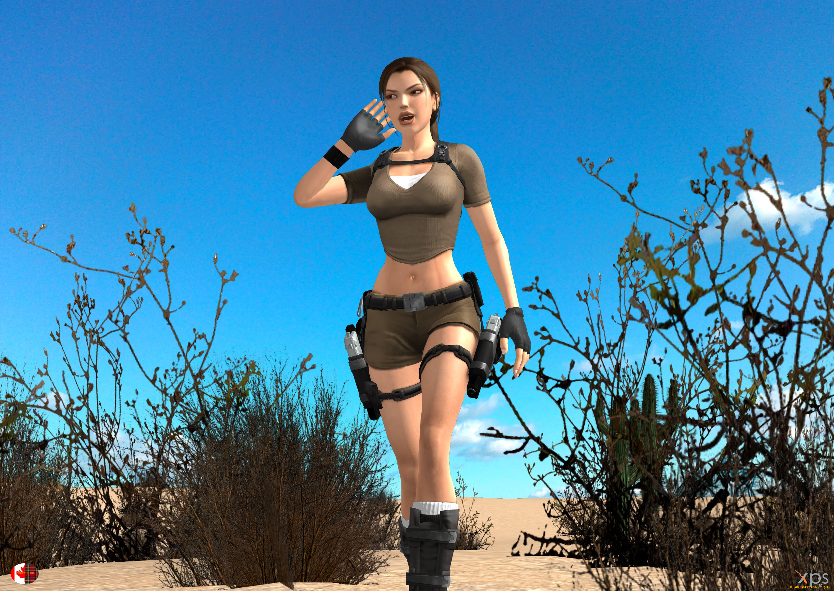 3д, графика, фантазия, , fantasy, фон, взгляд, девушка