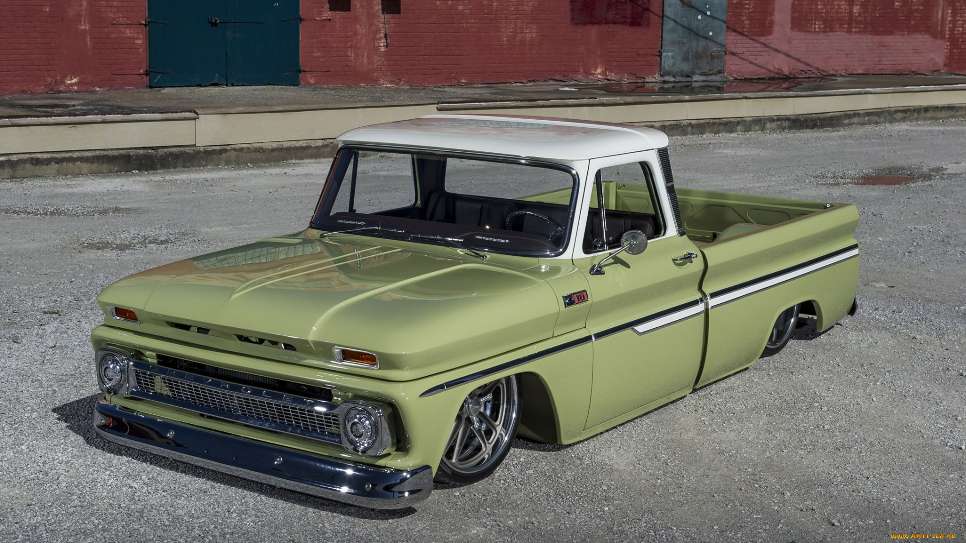 1965-chevrolet-c10, автомобили, custom, pick-up, chevrolet