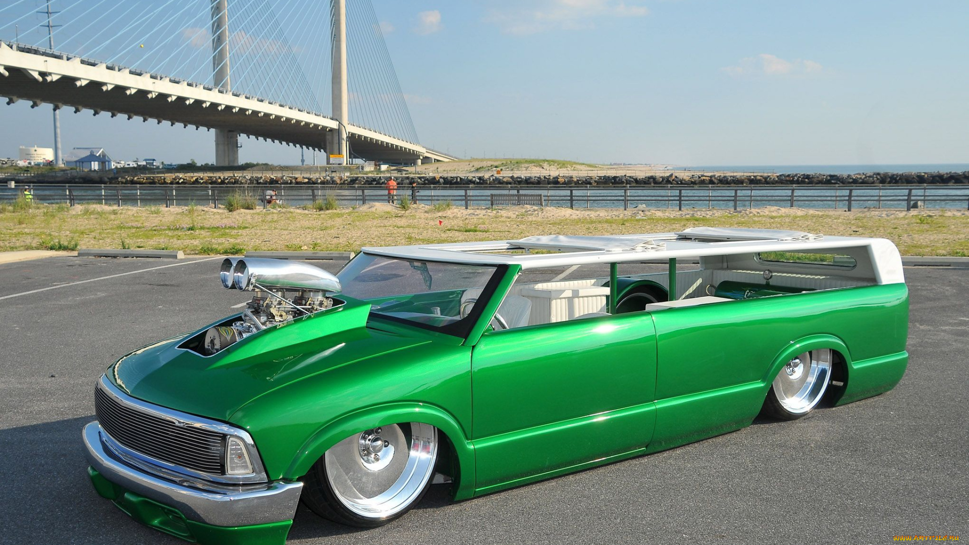 1997-chevy-s-10, автомобили, custom, pick-up, chevrolet