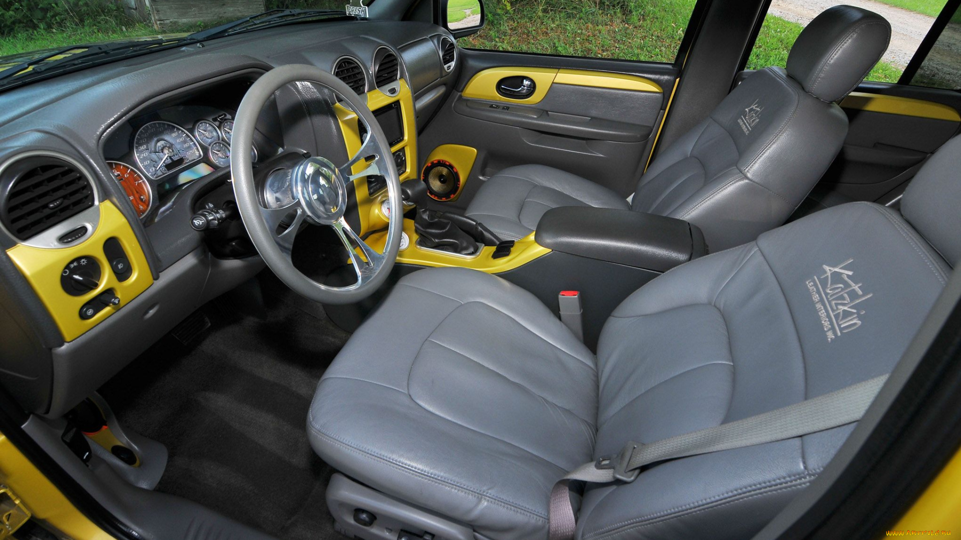 2002-gmc-envoy, автомобили, интерьеры, gmc