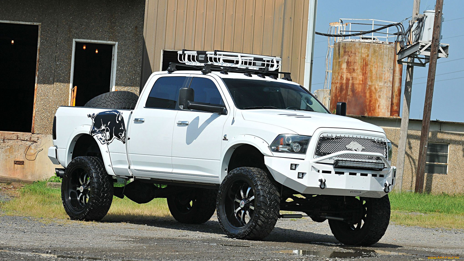 2010-dodge-ram-2500-razorback, автомобили, custom, pick-up, dodge
