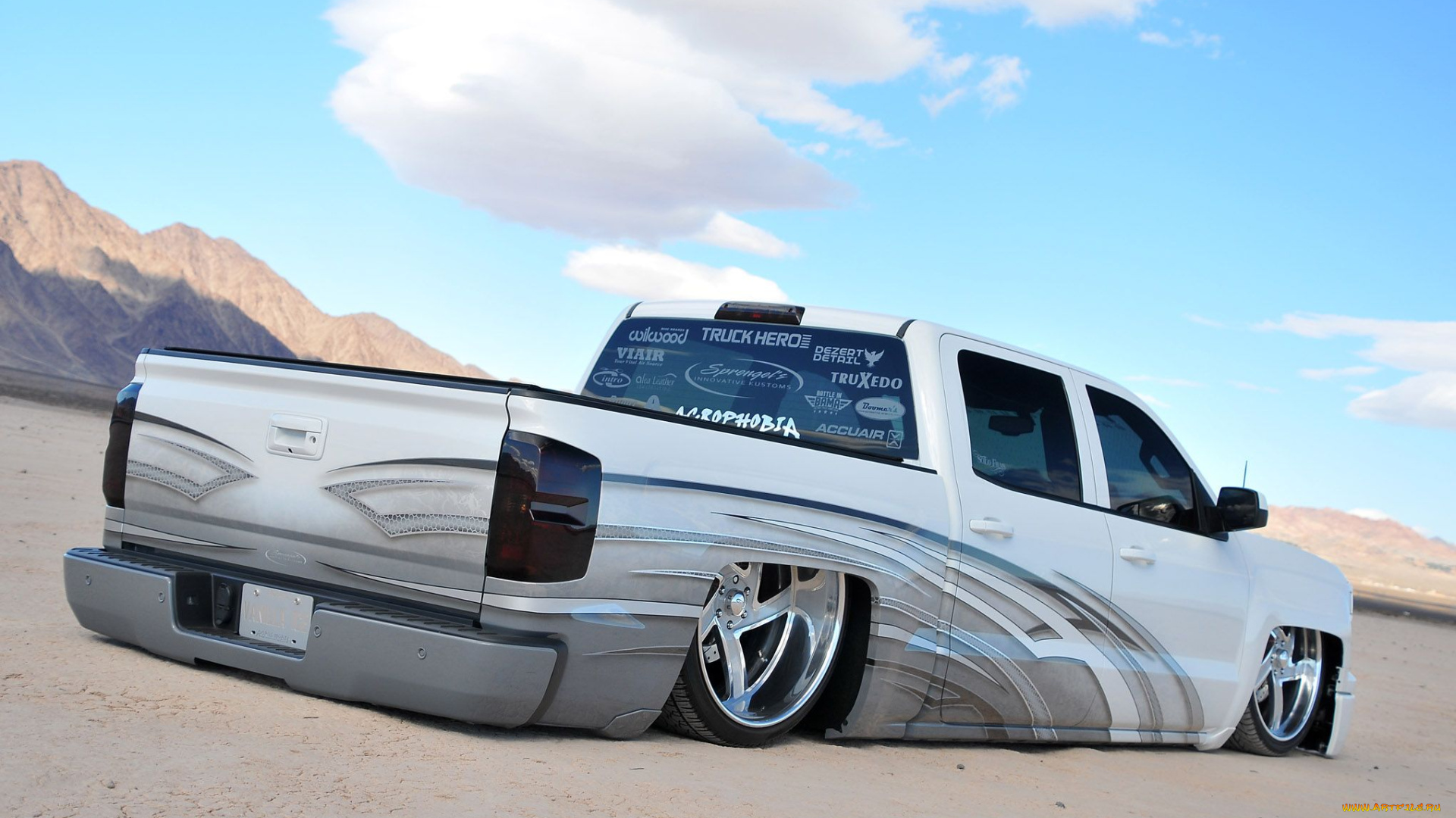2015-chevrolet-silverado-1500-vanilla-ice, автомобили, custom, pick-up, chevrolet