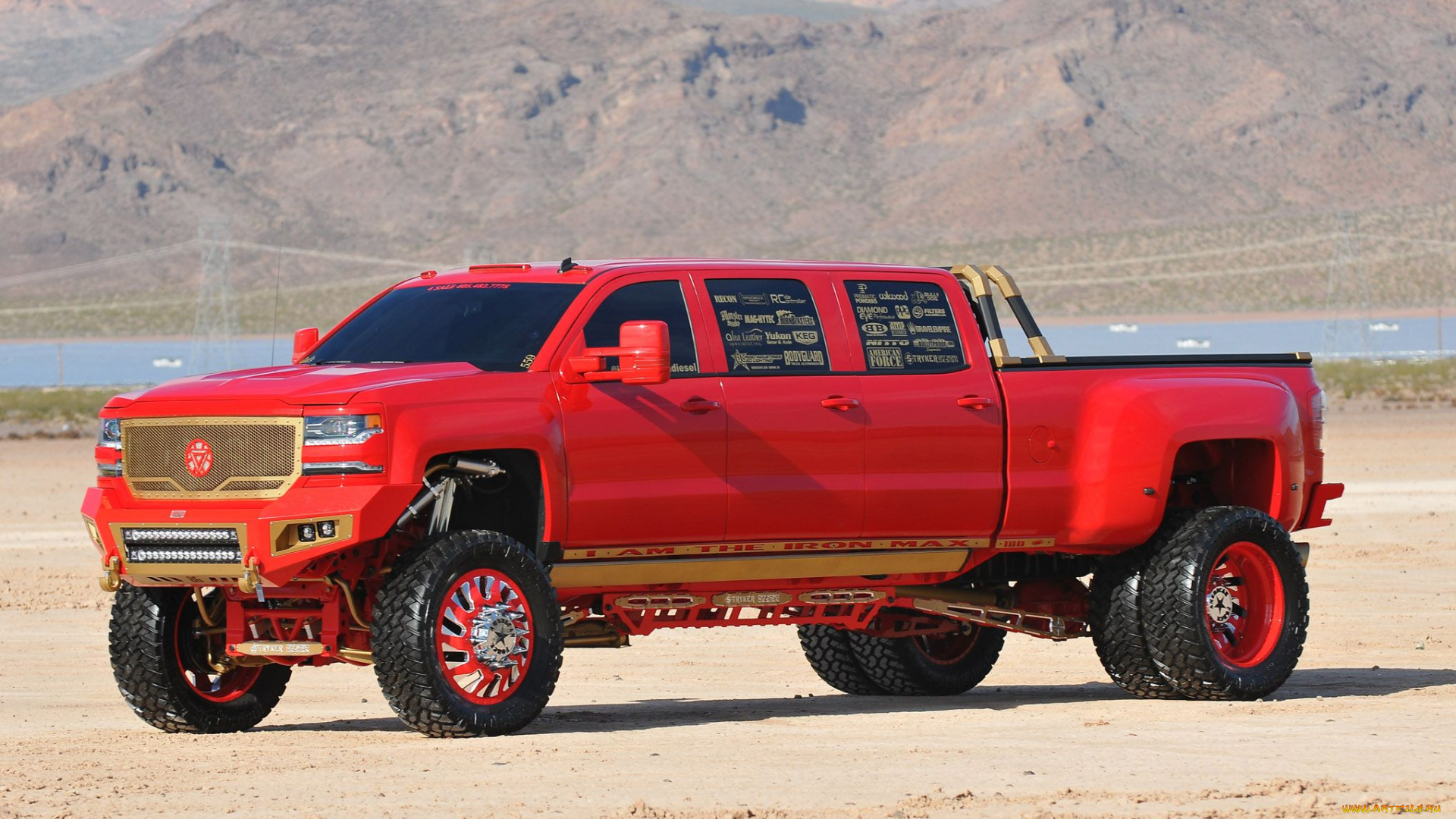 2016-chevrolet-3500-iron-max, автомобили, custom, pick-up, chevrolet