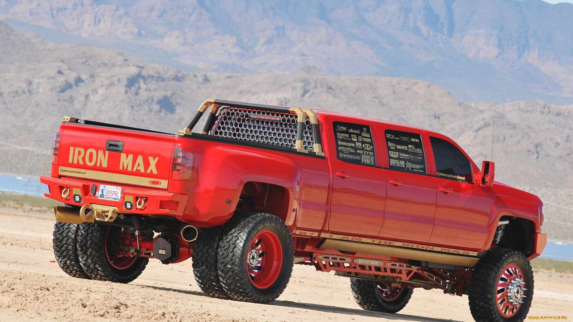 2016-chevrolet-3500-iron-max, автомобили, custom, pick-up, chevrolet