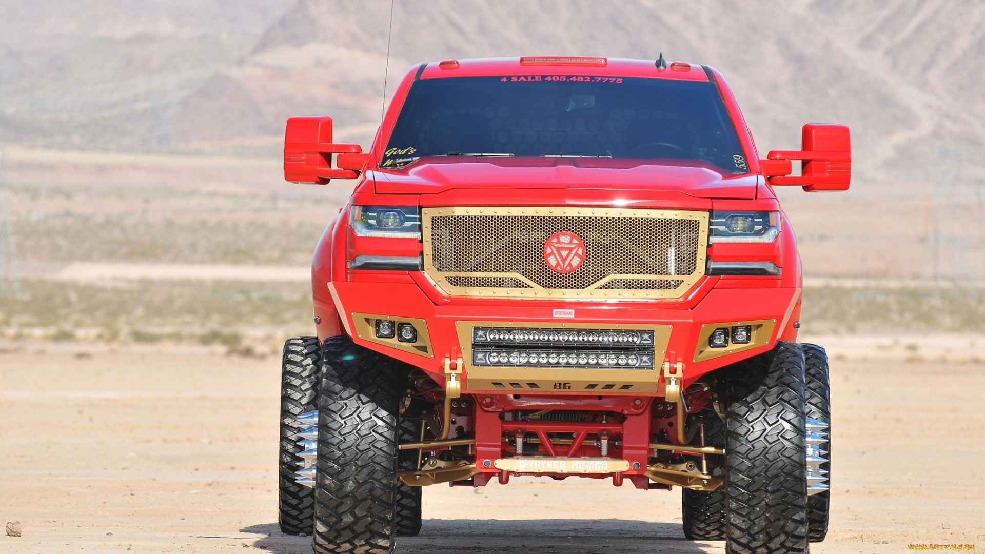 2016-chevrolet-3500-iron-max, автомобили, custom, pick-up, chevrolet