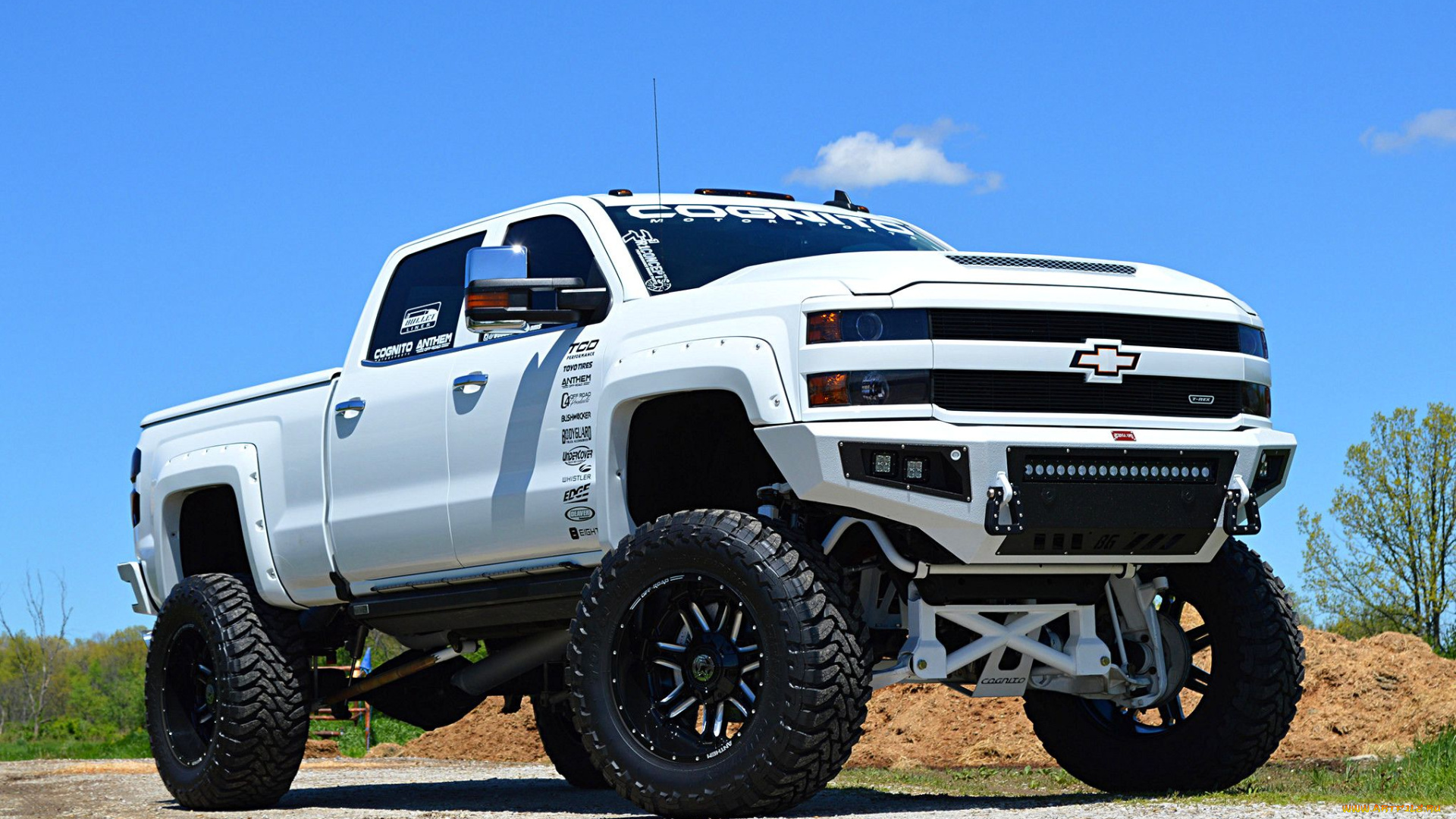 2016-silverado-2500hd, автомобили, custom, pick-up, chevrolet