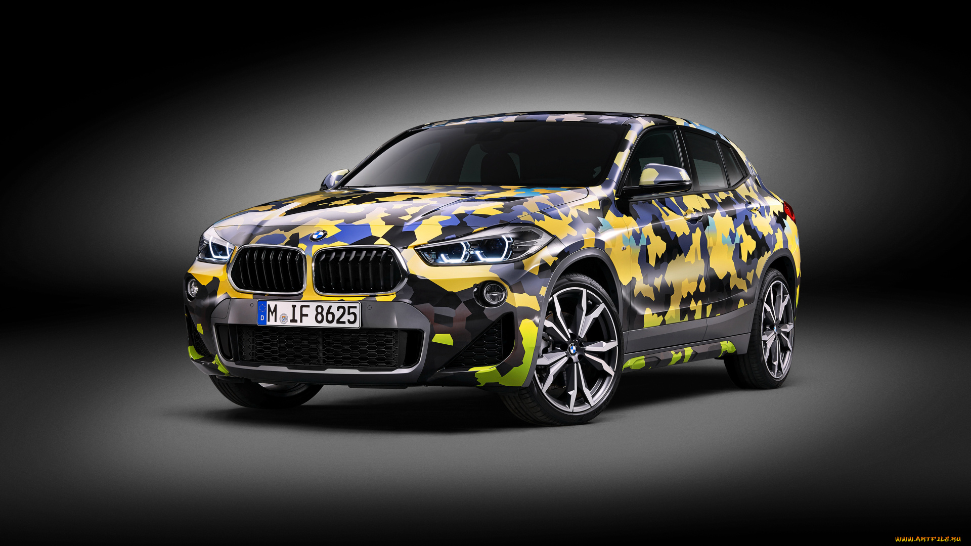 2018, bmw, x2, digital, camo, concept, автомобили, bmw, x2, digital, camo, concept, кроссовер, бмв, 2018, концепт