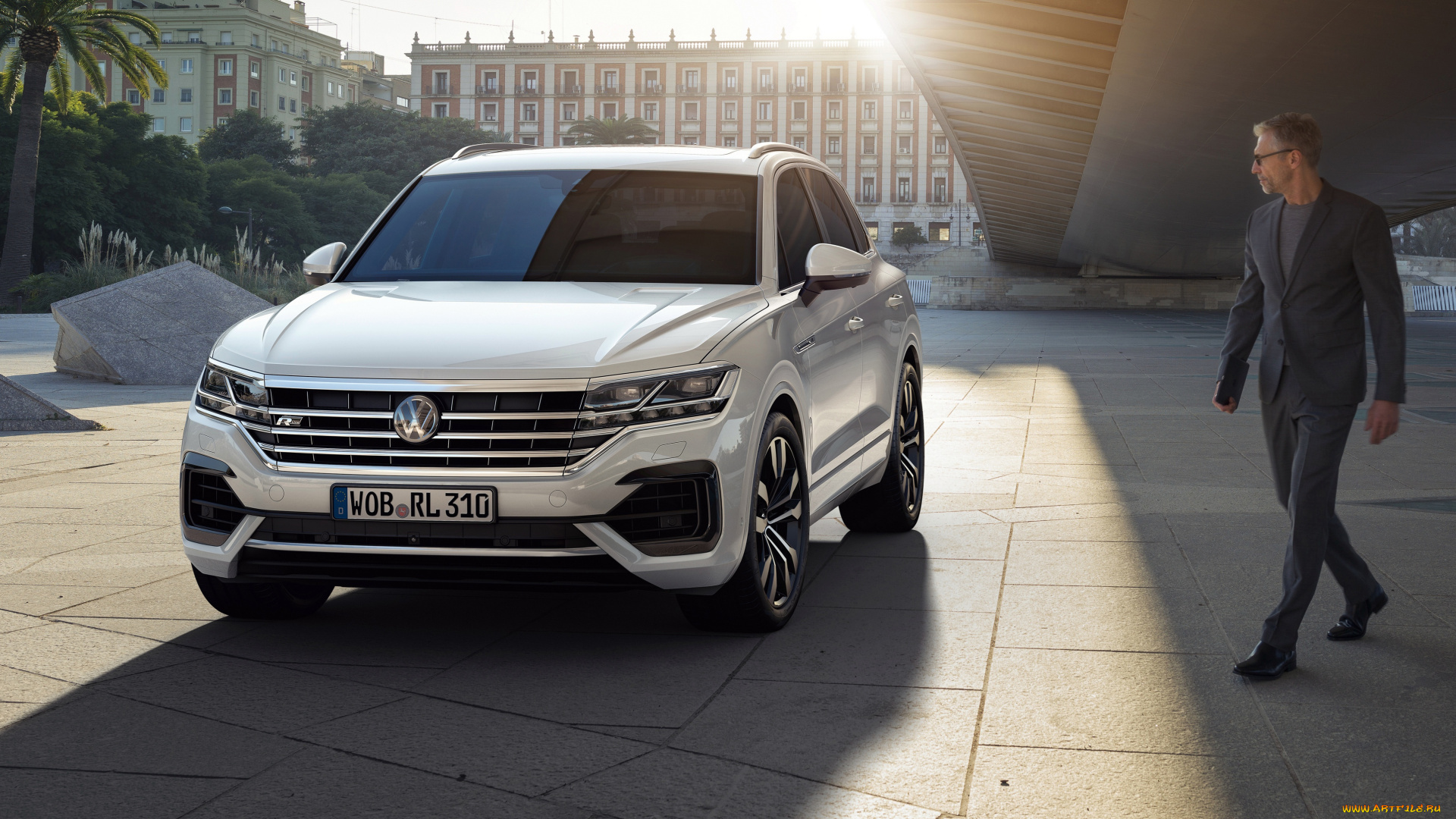 2018, volkswagen, touareg, v6, tdi, r, line, автомобили, volkswagen, белый, кроссовер, v6, touareg, 2018, город, tdi, r-line, фольцваген
