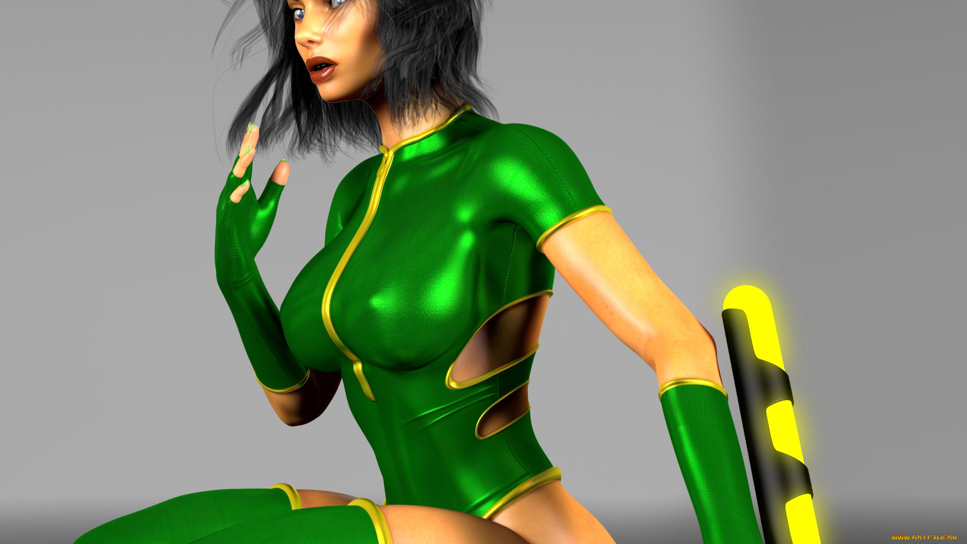 3д, графика, люди, , people, взгляд, девушка, фон