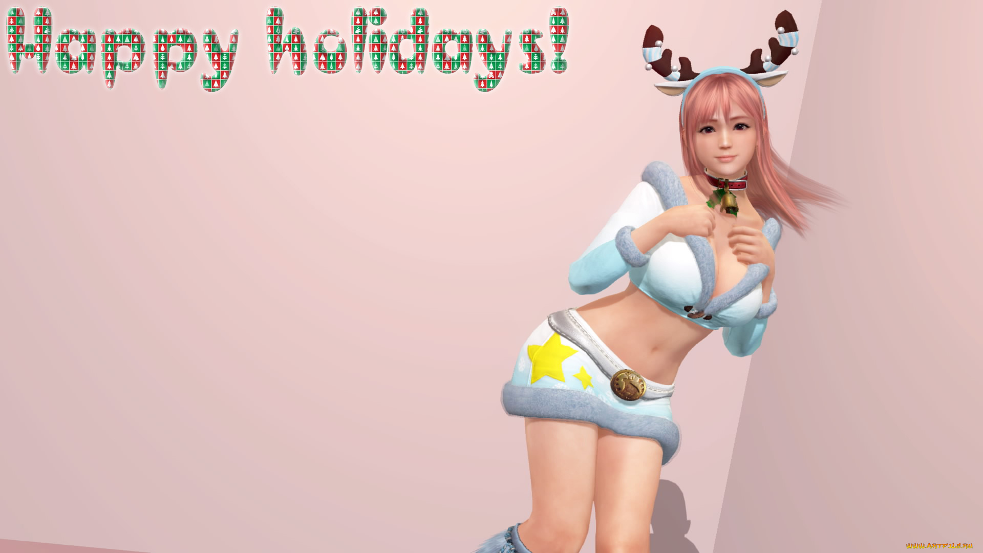 3д, графика, праздники, , holidays, фон, девушка, взгляд