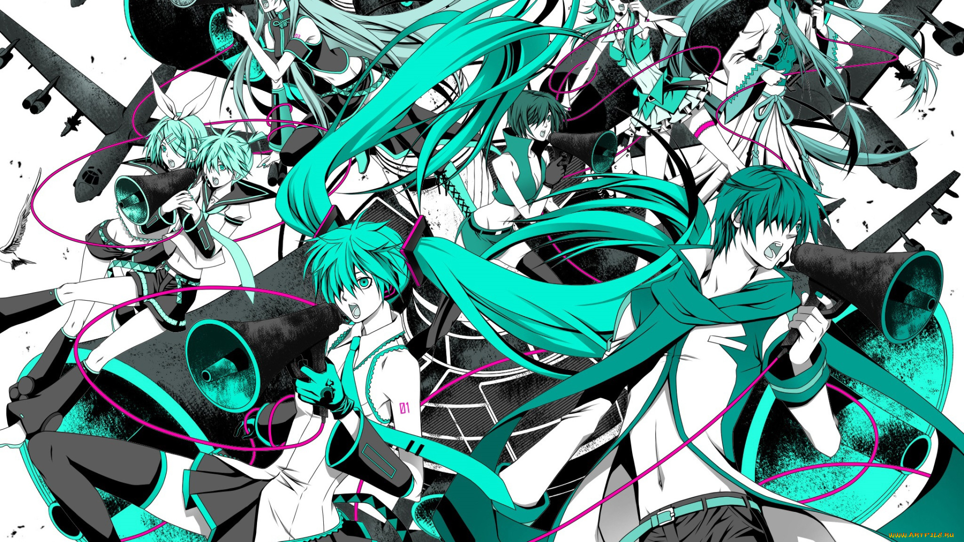 аниме, vocaloid, вокалоид