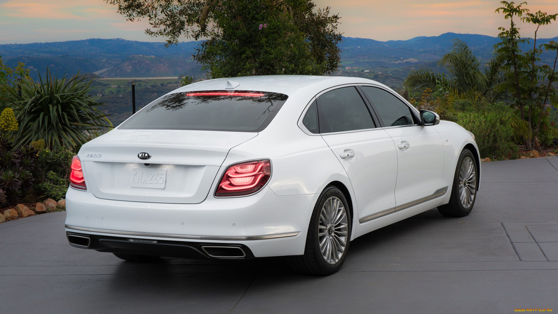 kia, k900, 2019, автомобили, kia, белый, 2019, k900