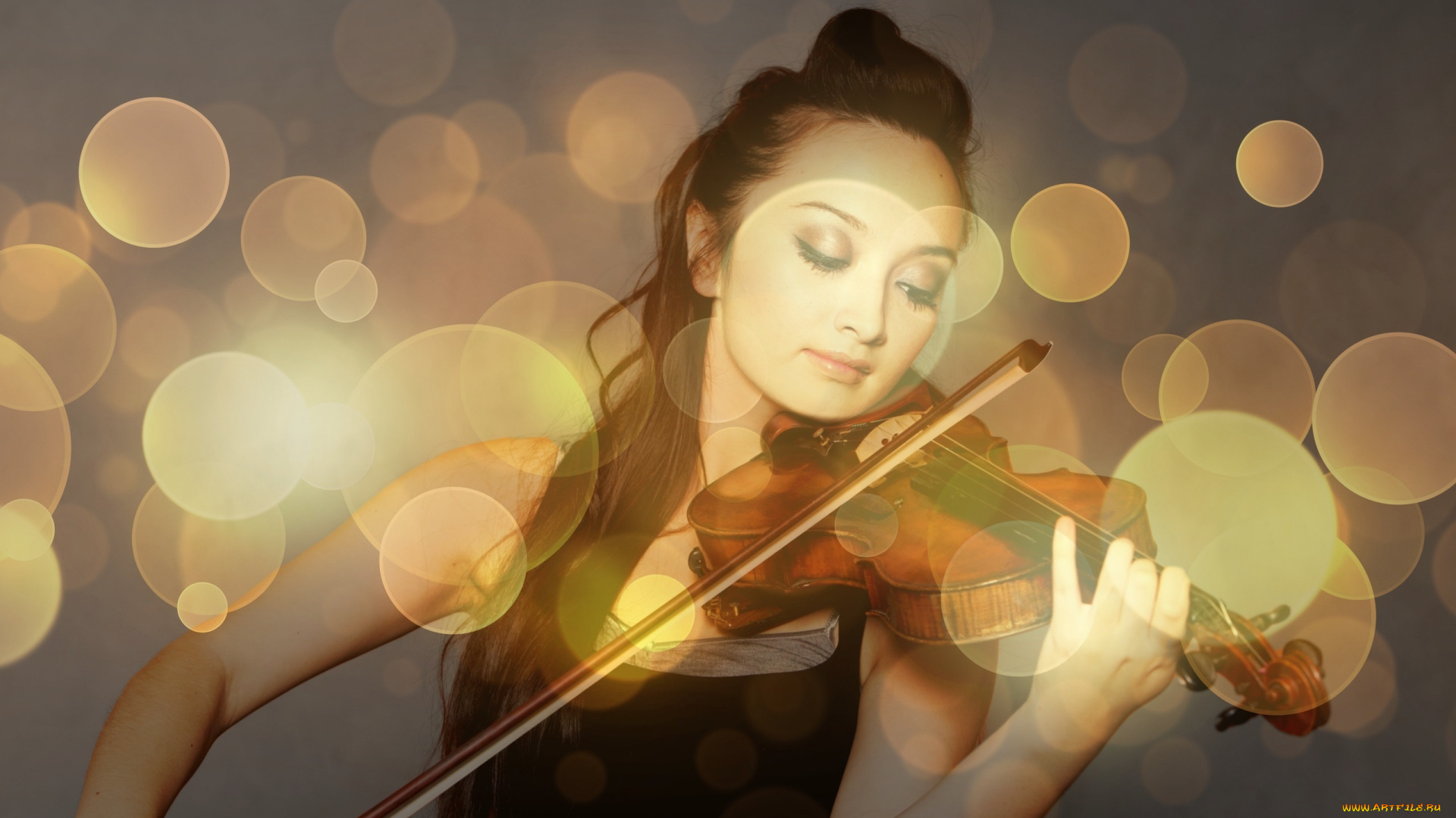 музыка, -другое, девушка, скрипка