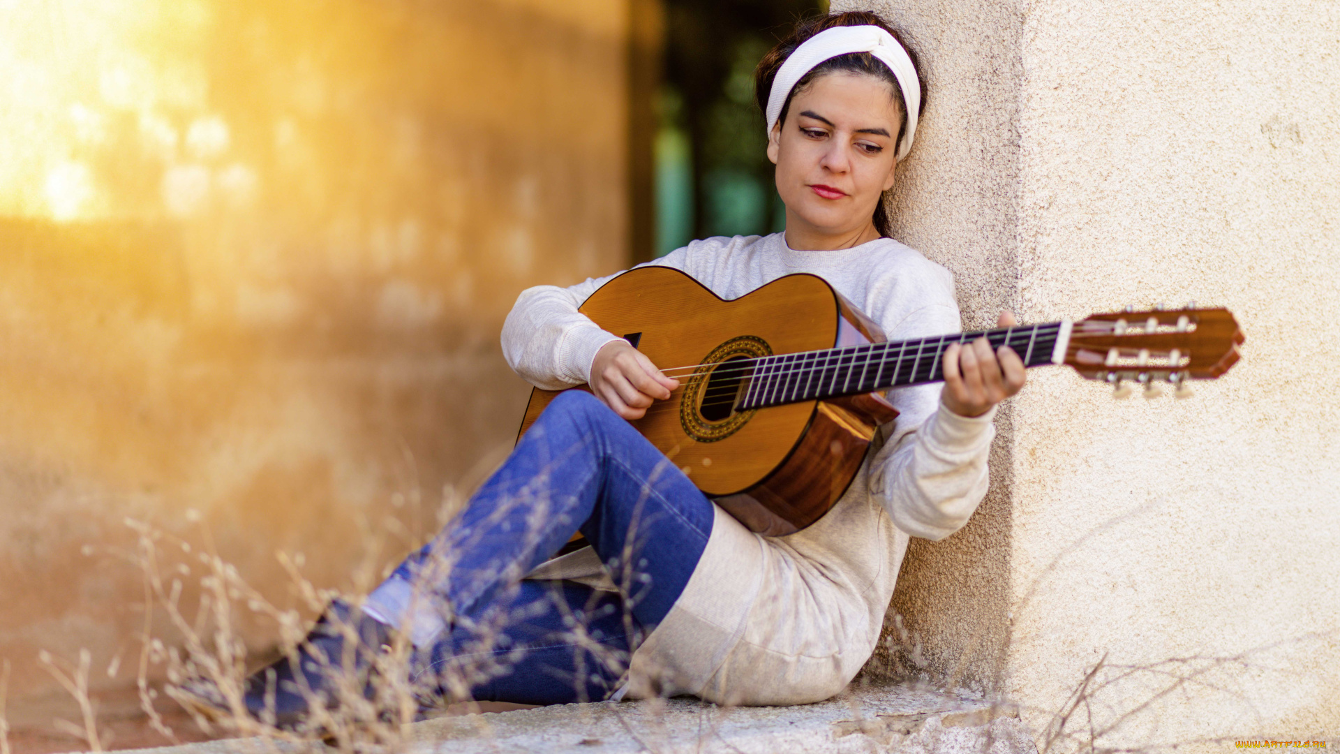 музыка, -другое, гитара, женщина