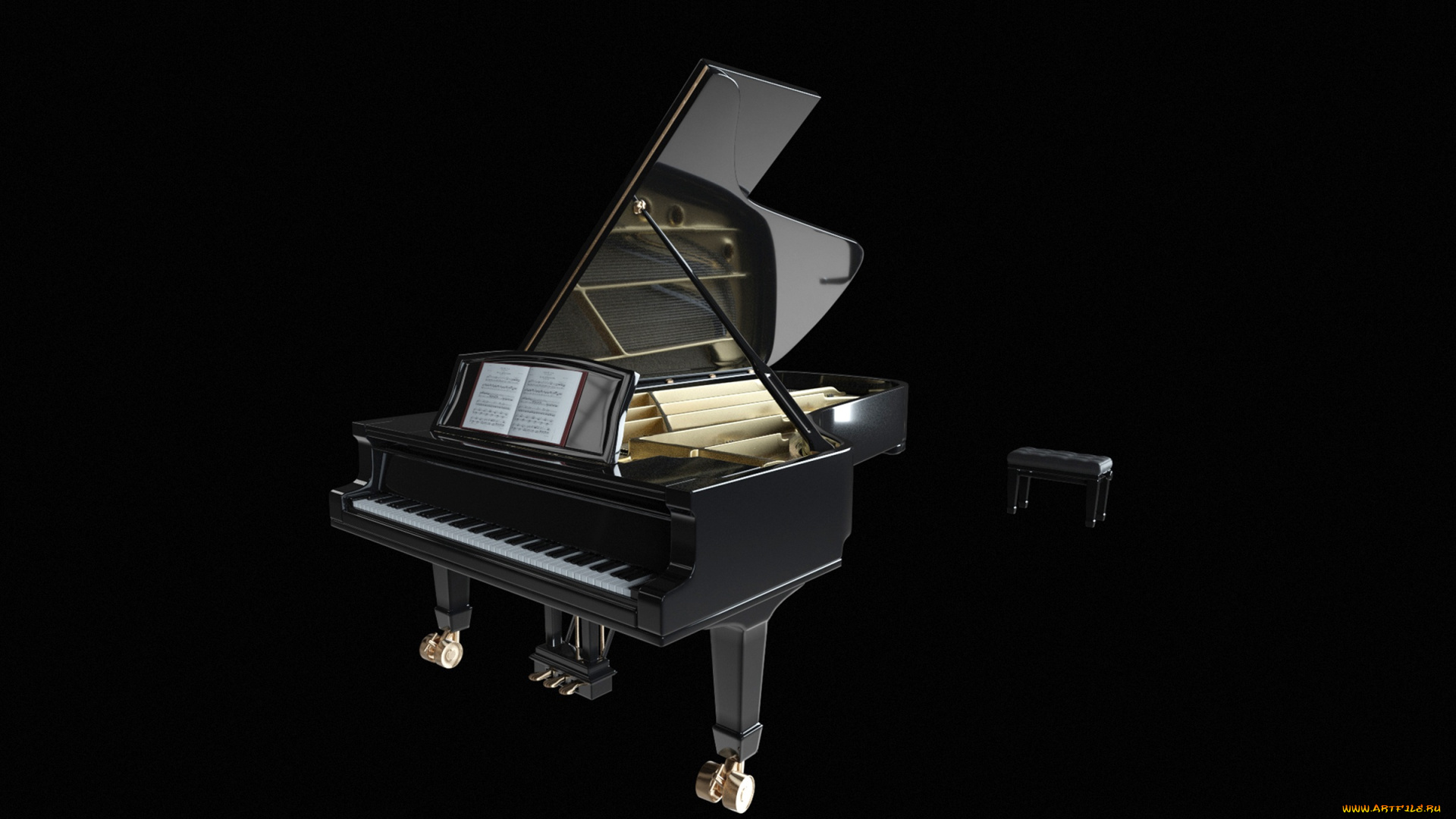 музыка, -музыкальные, инструменты, пианино