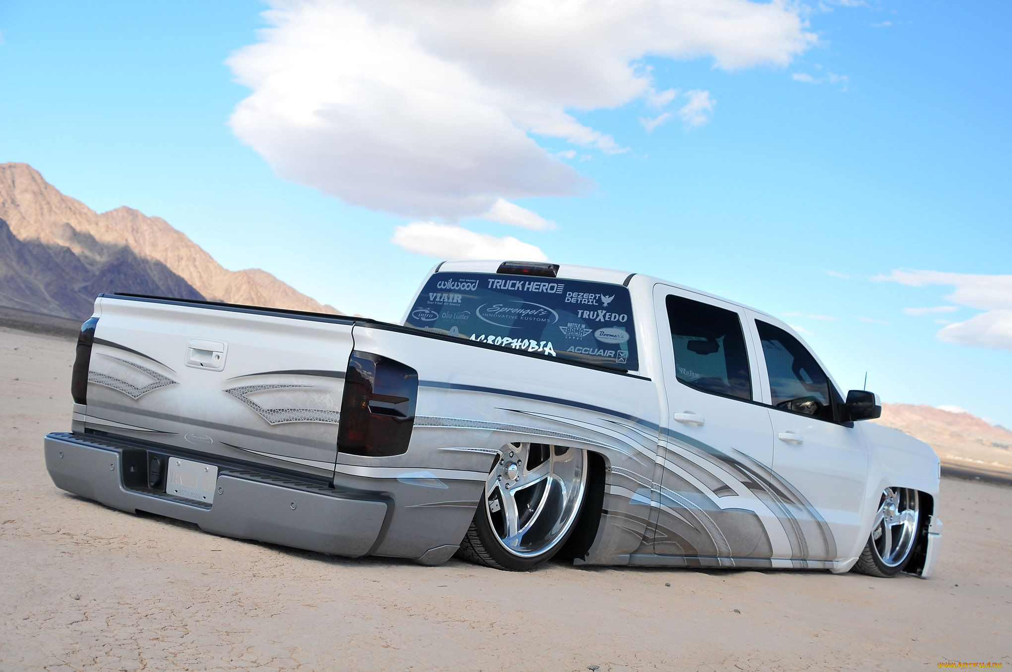 2015-chevrolet-silverado-1500-vanilla-ice, автомобили, custom, pick-up, chevrolet