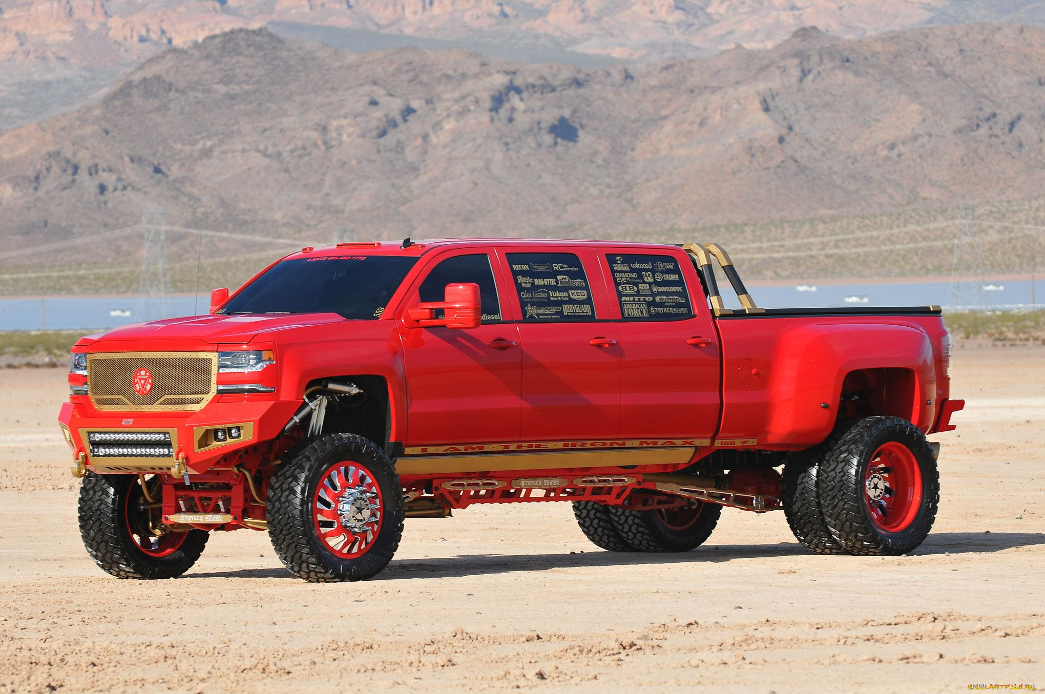 2016-chevrolet-3500-iron-max, автомобили, custom, pick-up, chevrolet