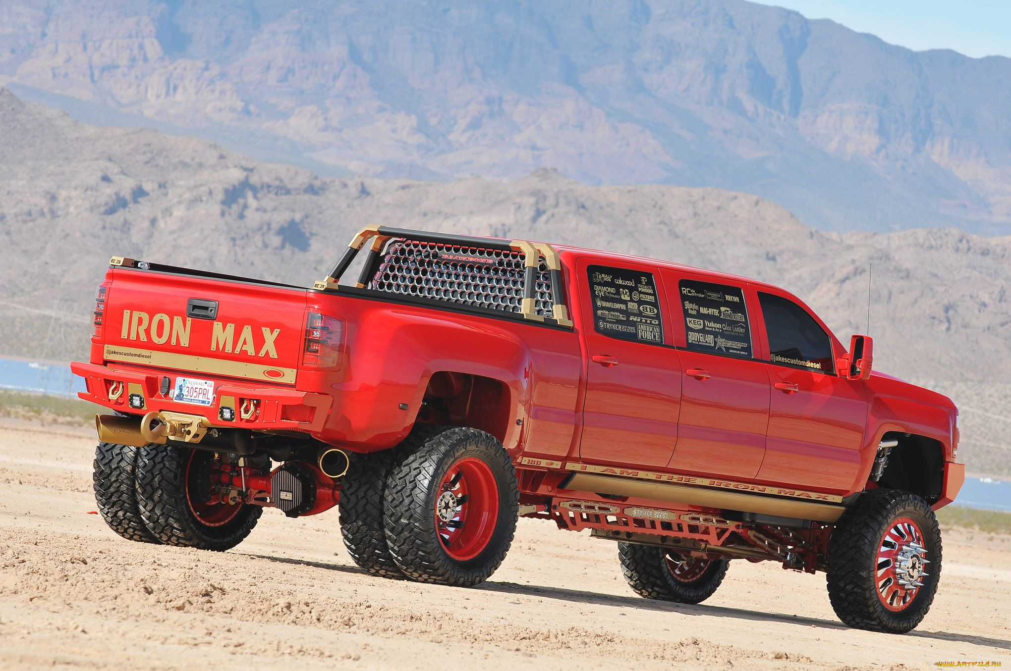 2016-chevrolet-3500-iron-max, автомобили, custom, pick-up, chevrolet