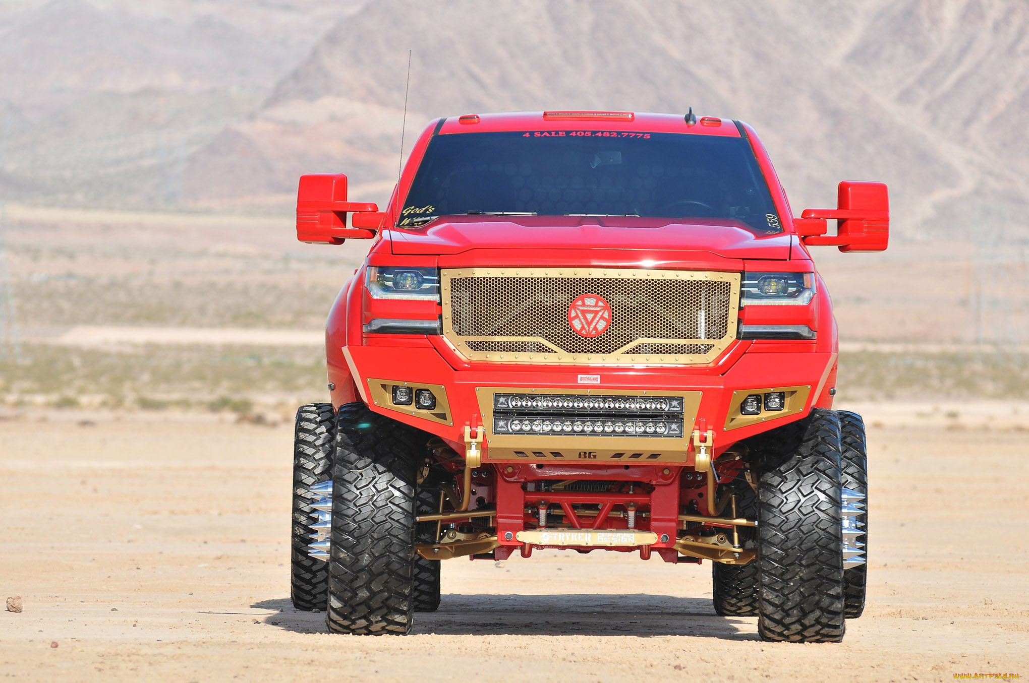 2016-chevrolet-3500-iron-max, автомобили, custom, pick-up, chevrolet