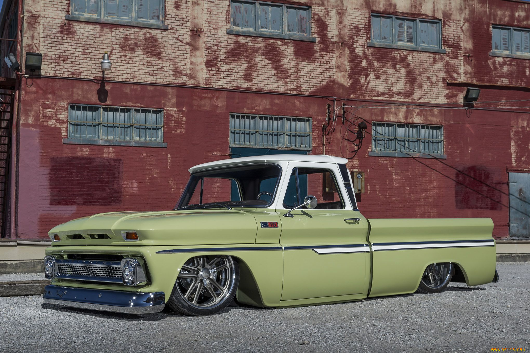 1965-chevrolet-c10, автомобили, custom, pick-up, chevrolet