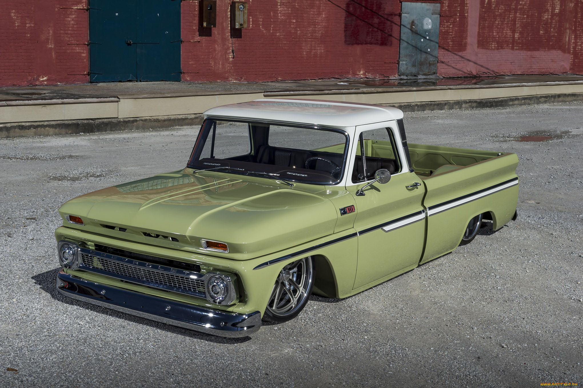 1965-chevrolet-c10, автомобили, custom, pick-up, chevrolet