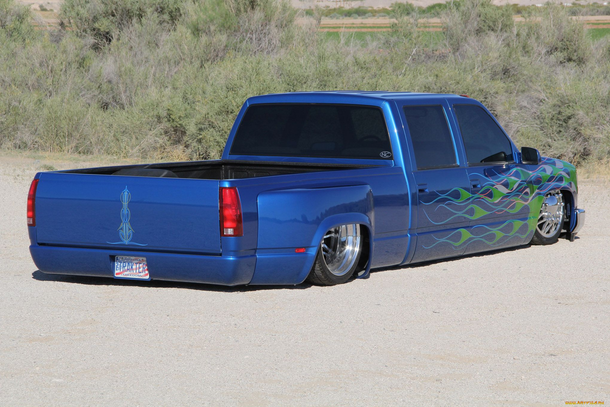 1996-chevrolet-3500, автомобили, custom, pick-up, chevy