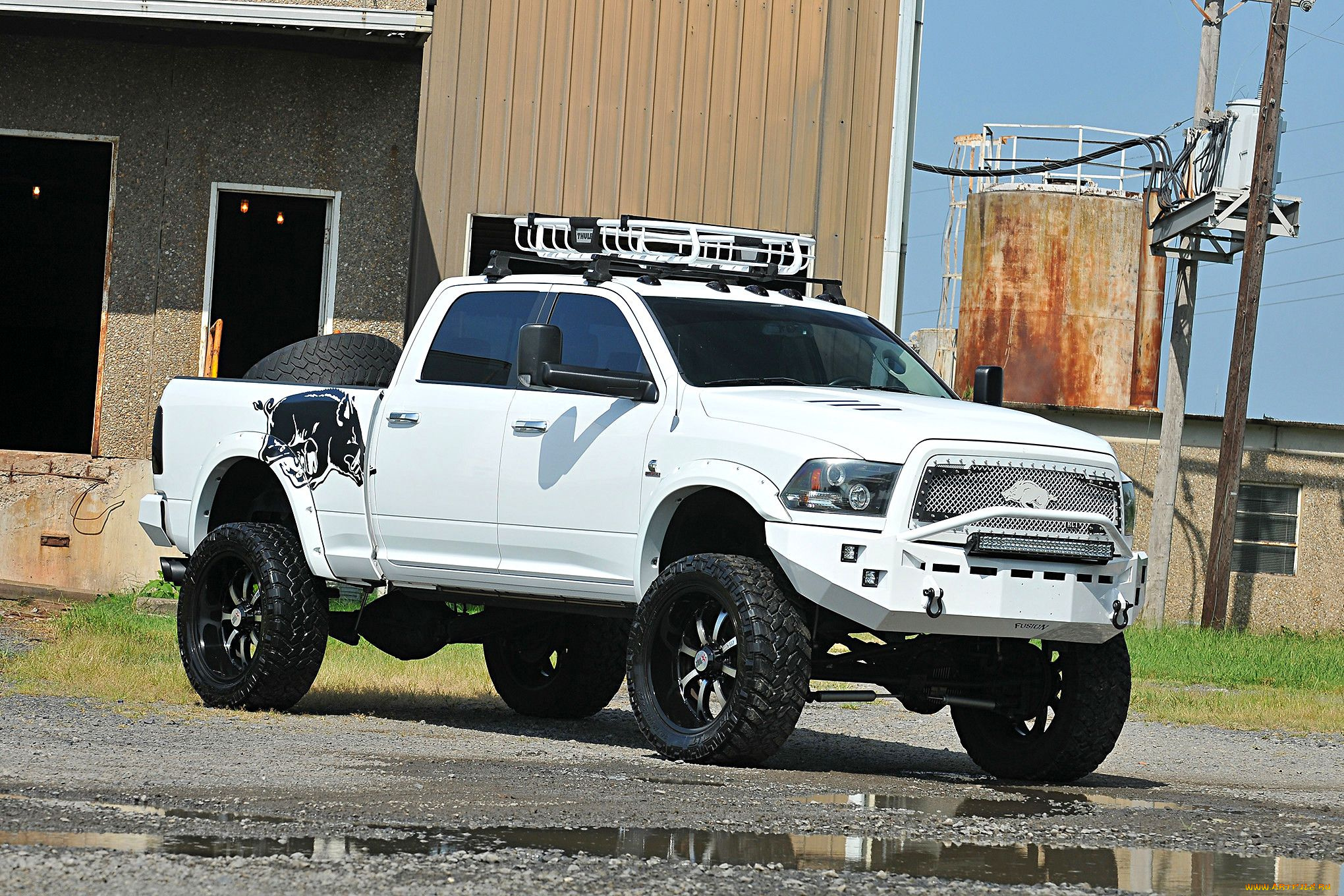 2010-dodge-ram-2500-razorback, автомобили, custom, pick-up, dodge