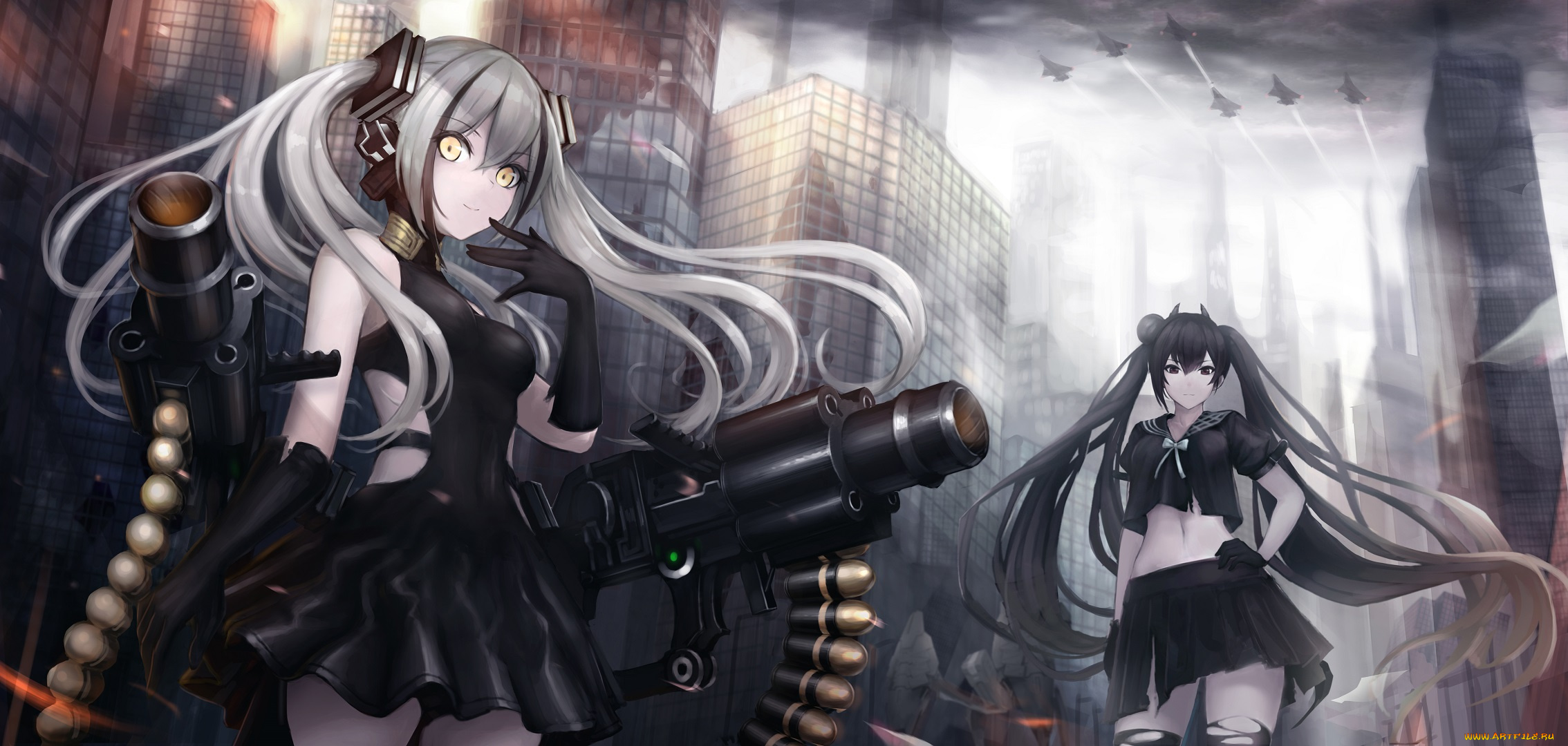 аниме, girls, frontline, ouroboros, npt, akzkfhsk0503, girls, frontline, destroyer