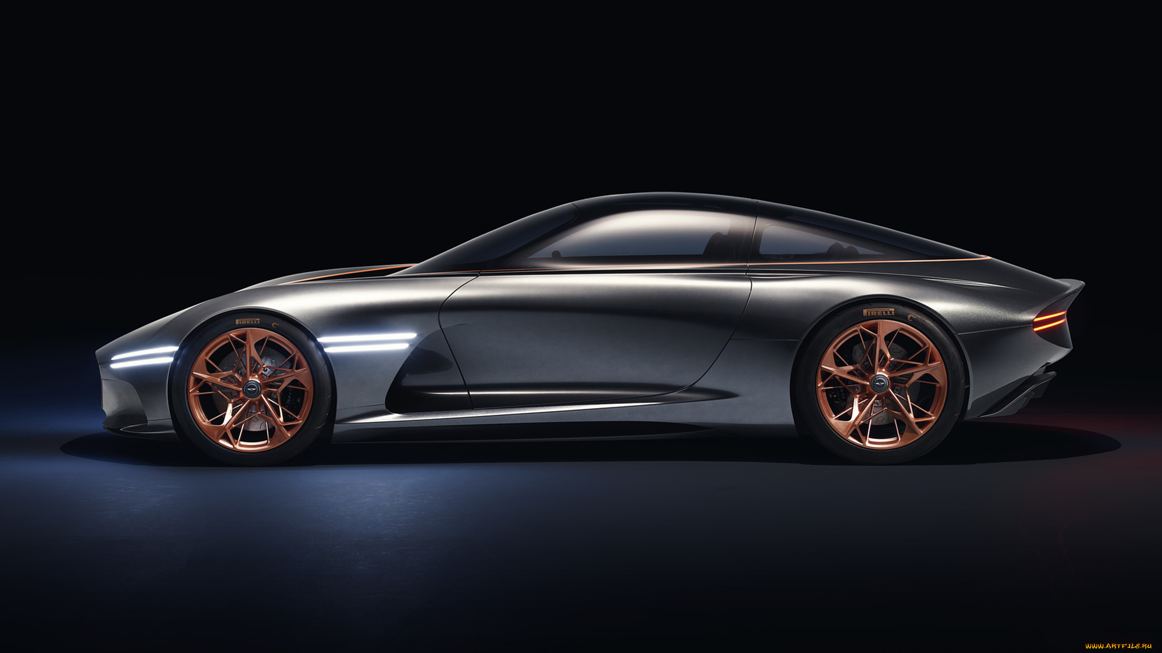 hyundai, genesis, essentia, concept, 2018, автомобили, hyundai, essentia, genesis, 2018, concept