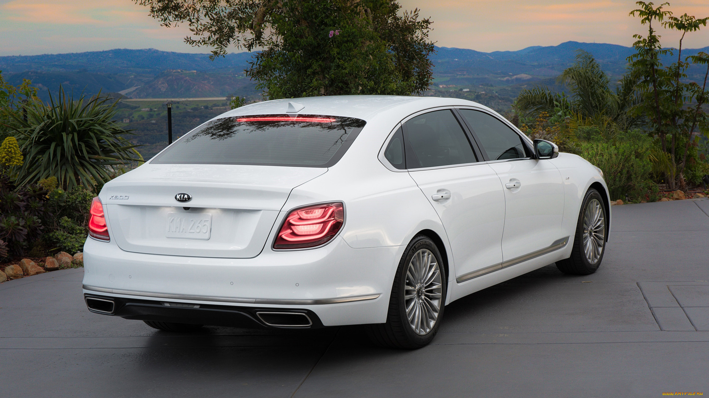 kia, k900, 2019, автомобили, kia, белый, 2019, k900