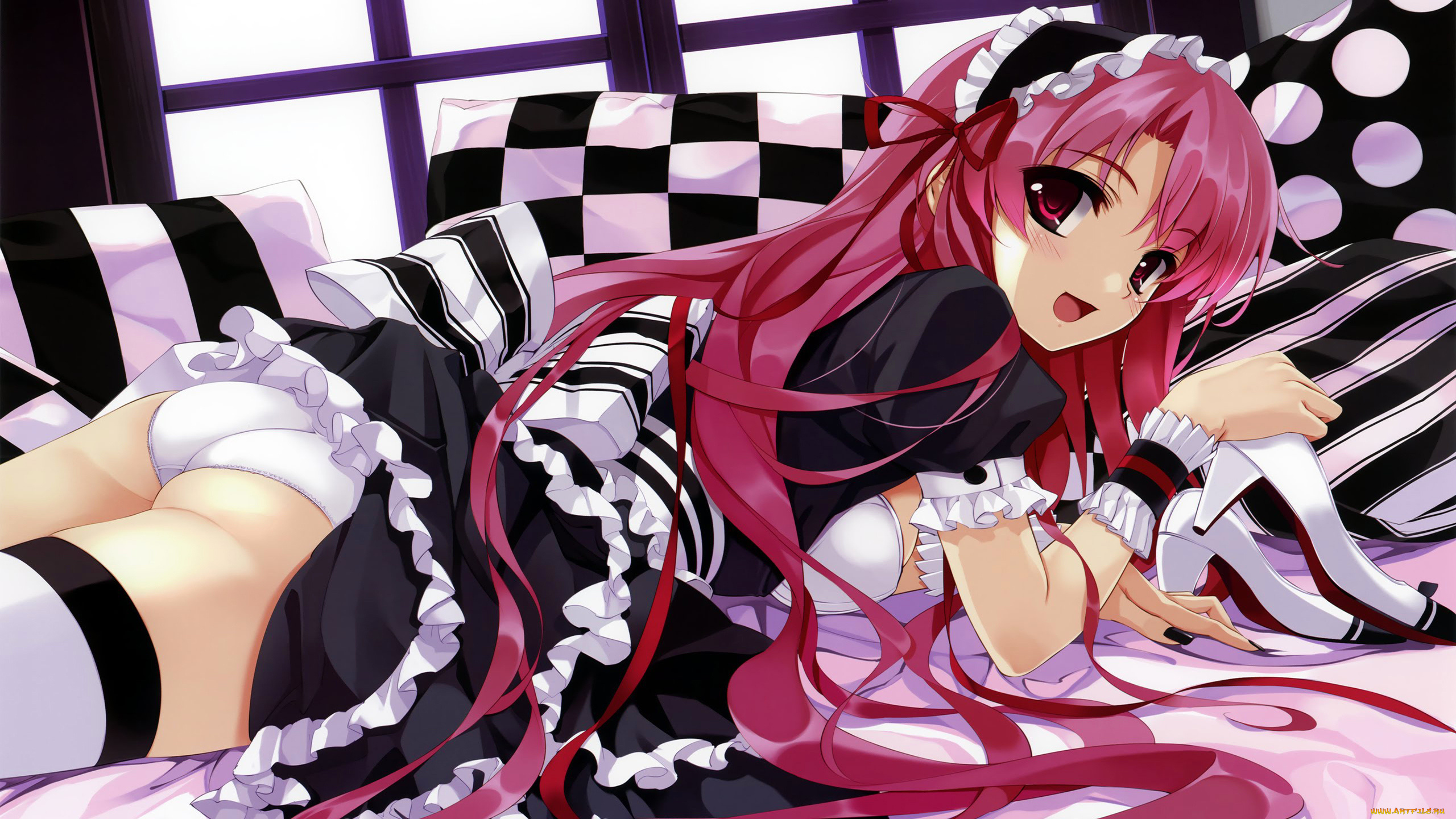 аниме, unknown, , другое, , фон, взгляд, девушка