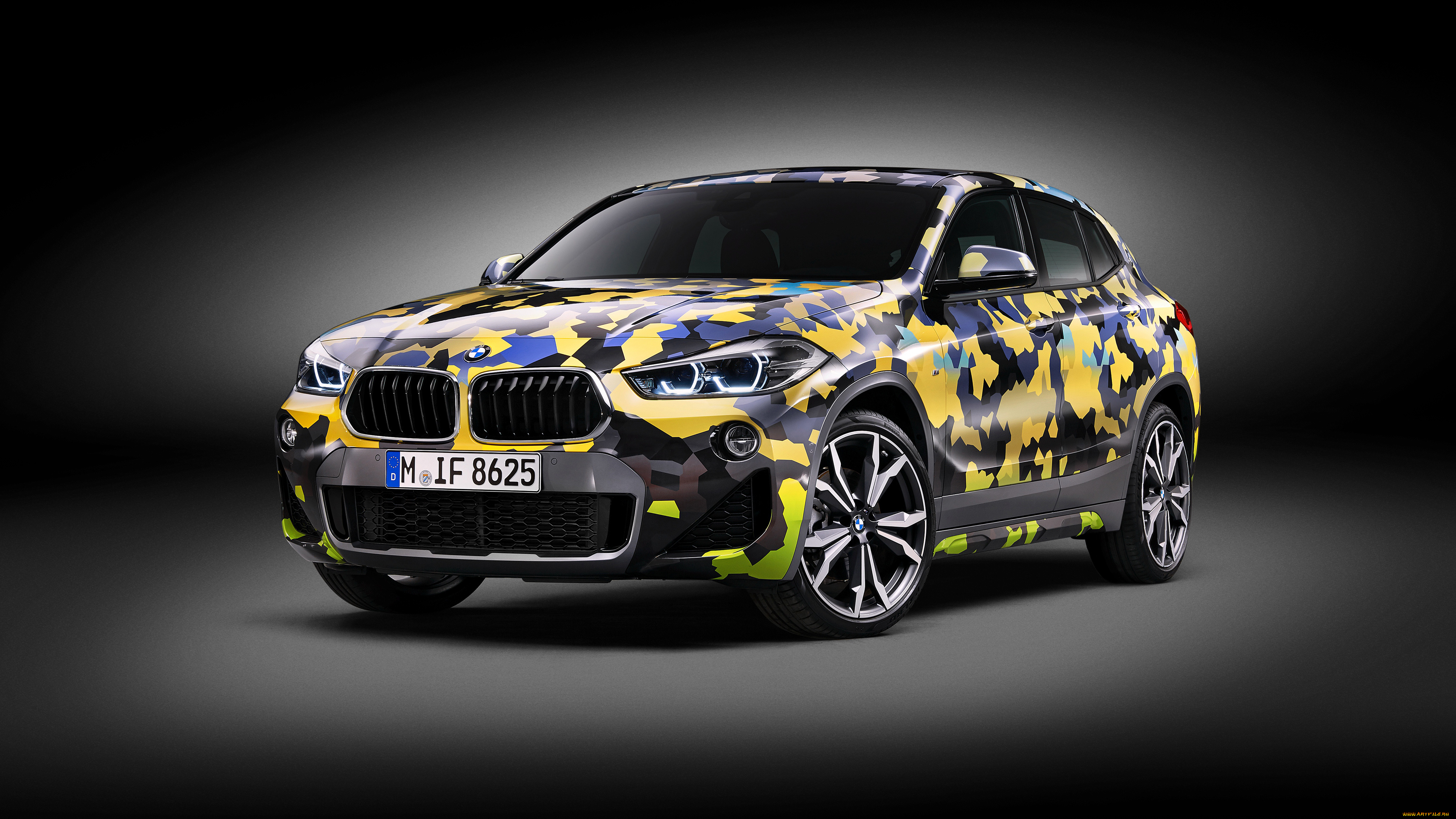 2018, bmw, x2, digital, camo, concept, автомобили, bmw, x2, digital, camo, concept, кроссовер, бмв, 2018, концепт