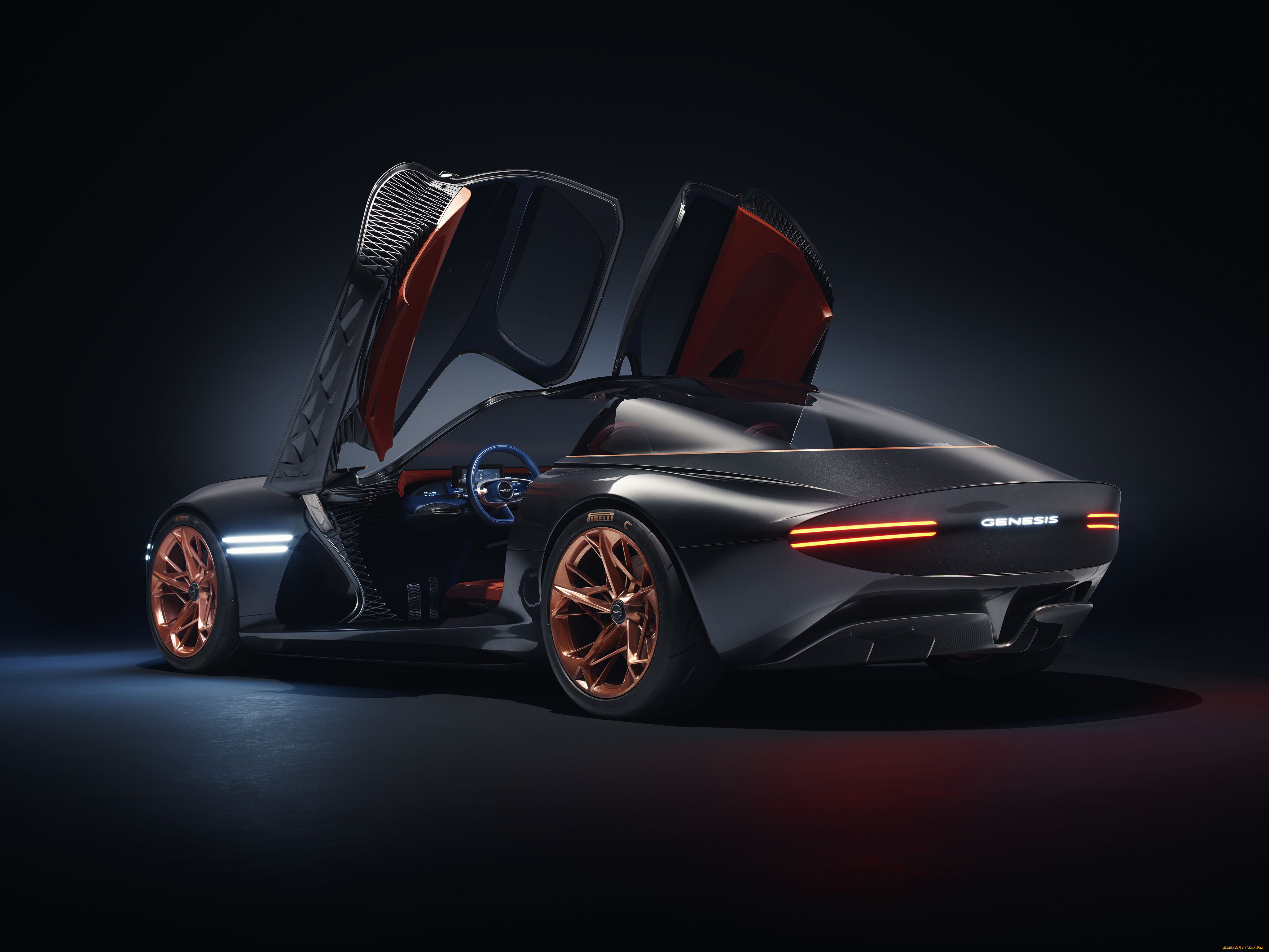 genesis, essentia, concept, автомобили, hyundai, genesis