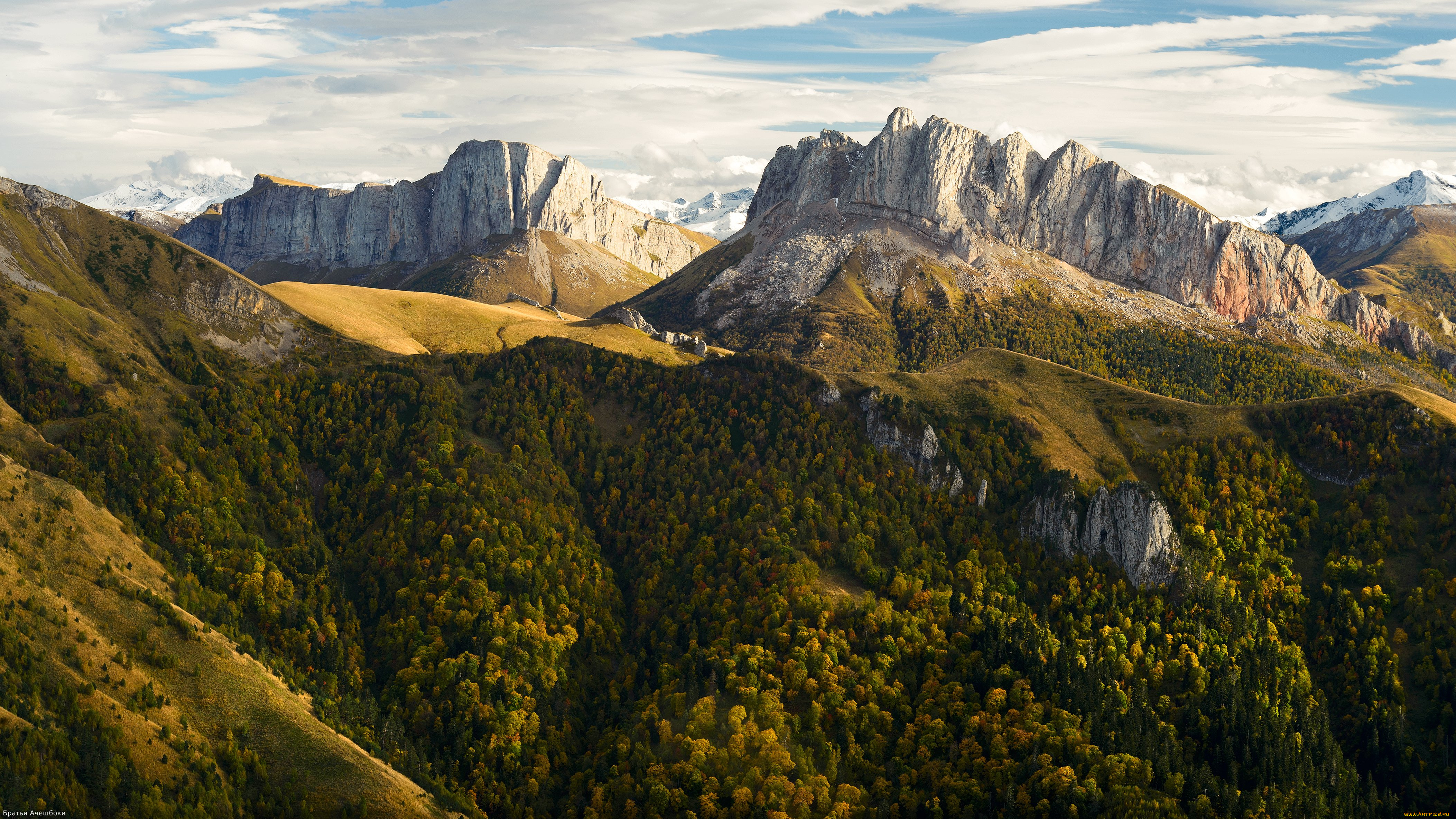 природный, парк, большой, тхач, адыгея, природа, горы, ачешбоки, природный, парк, большой, тхач