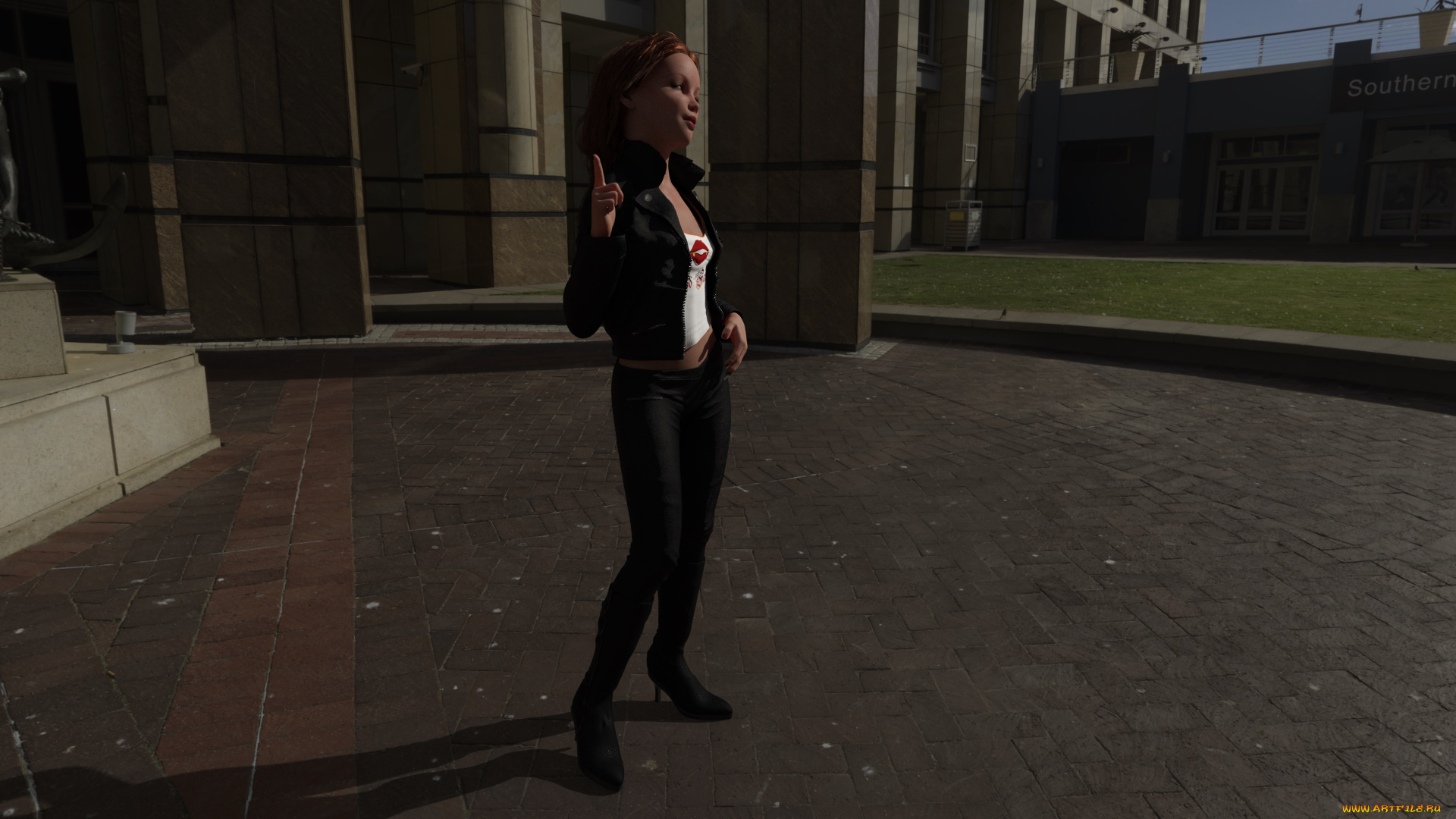 3д, графика, люди, , people, девушка, взгляд, фон