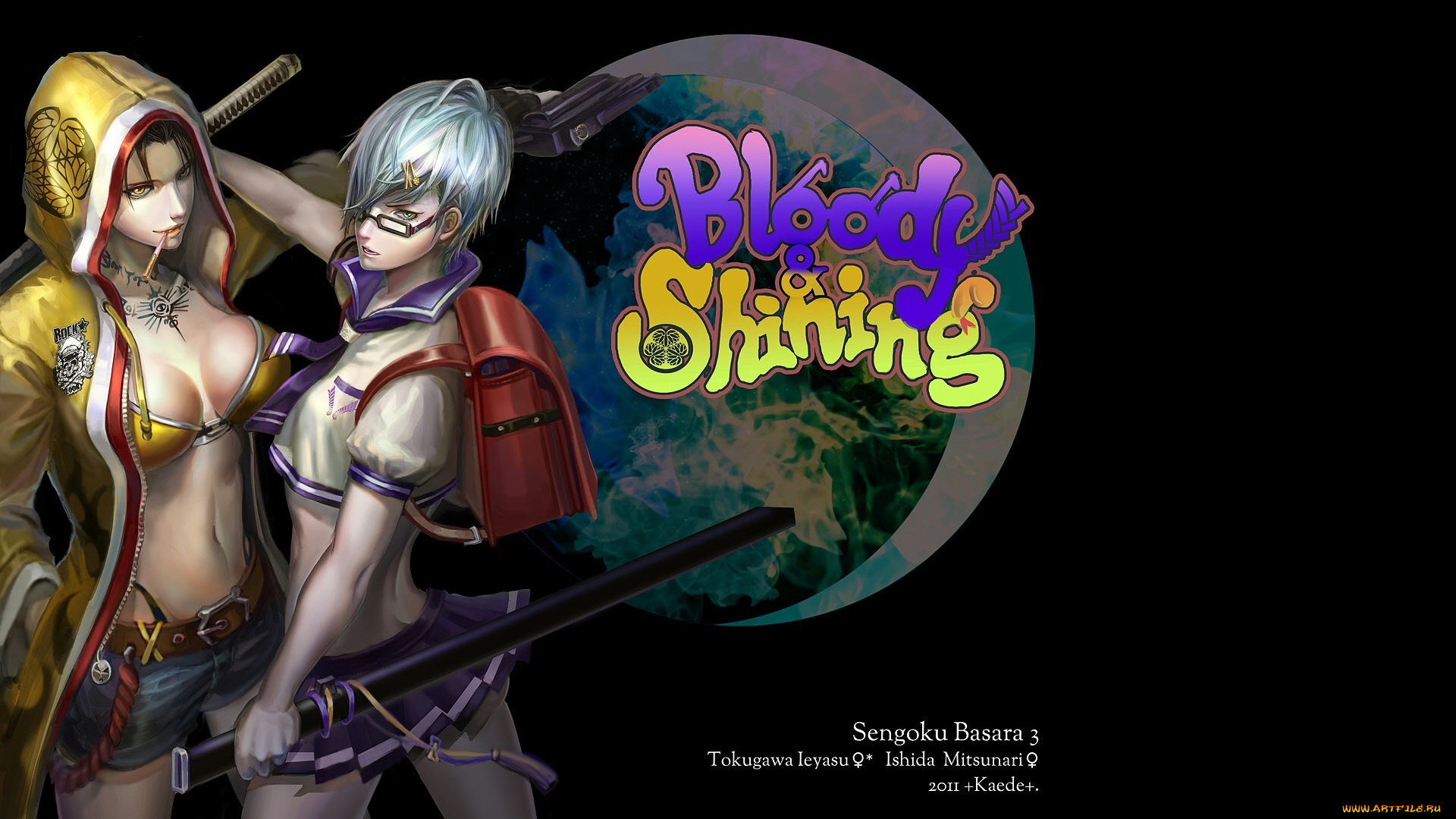 аниме, sengoku, basara, эпоха, смут