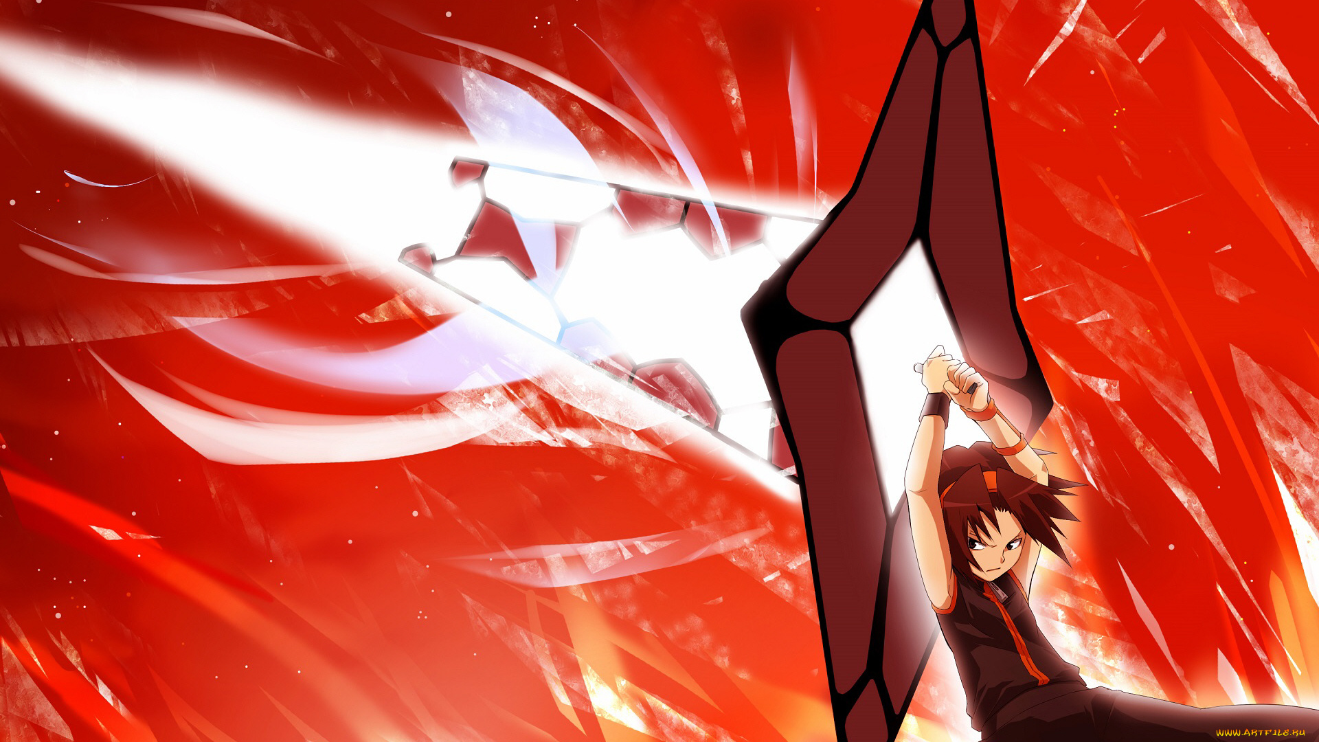 аниме, shaman, king, король, шаманов