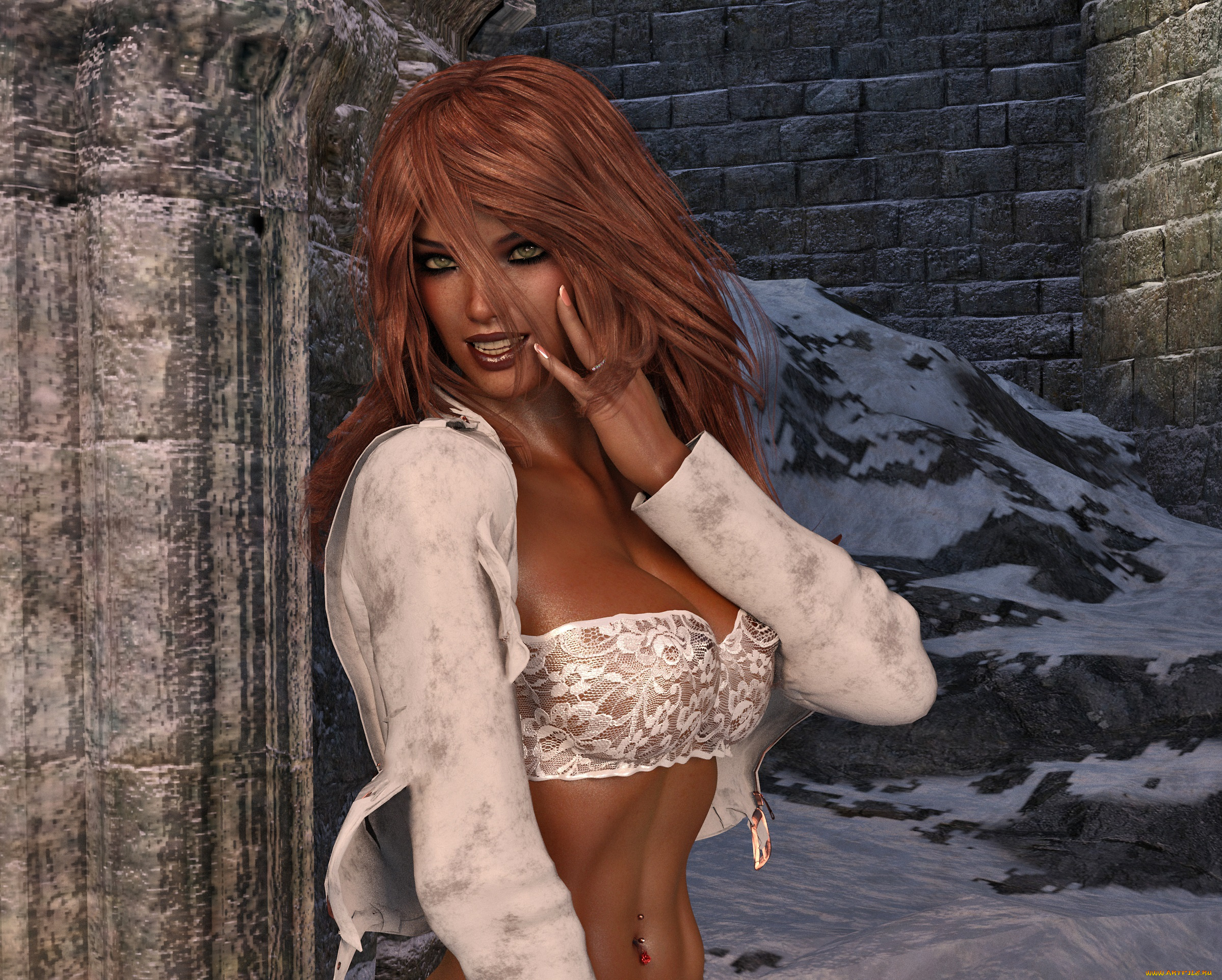 3д, графика, люди, , people, фон, взгляд, девушка