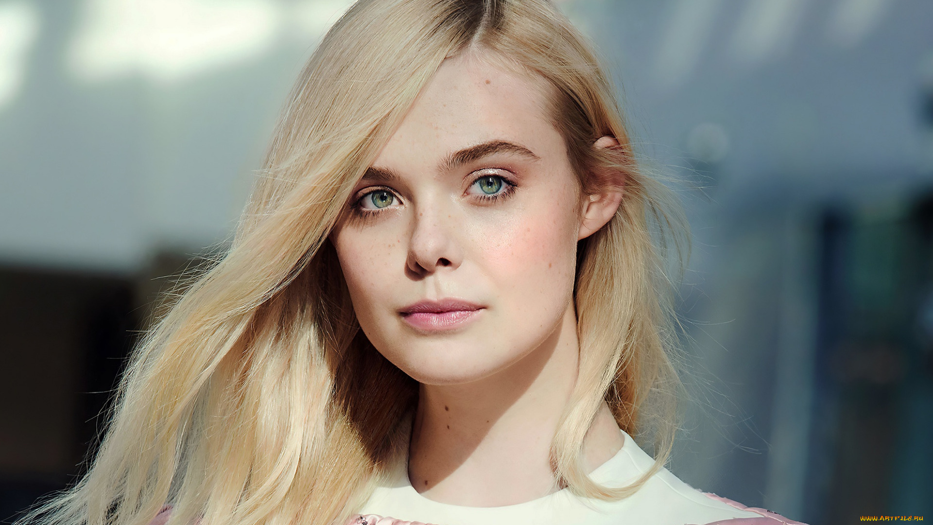 девушки, elle, fanning, портрет