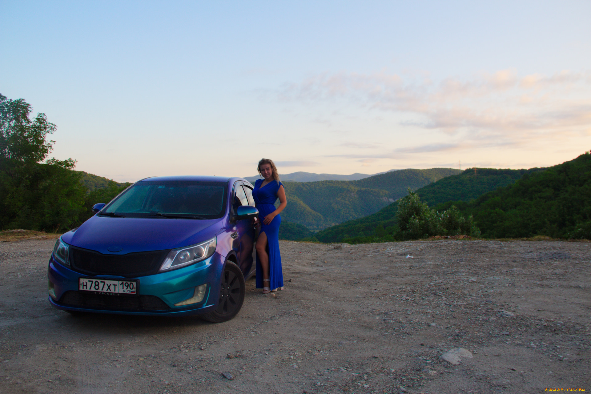 автомобили, -авто, с, девушками, kia, rio