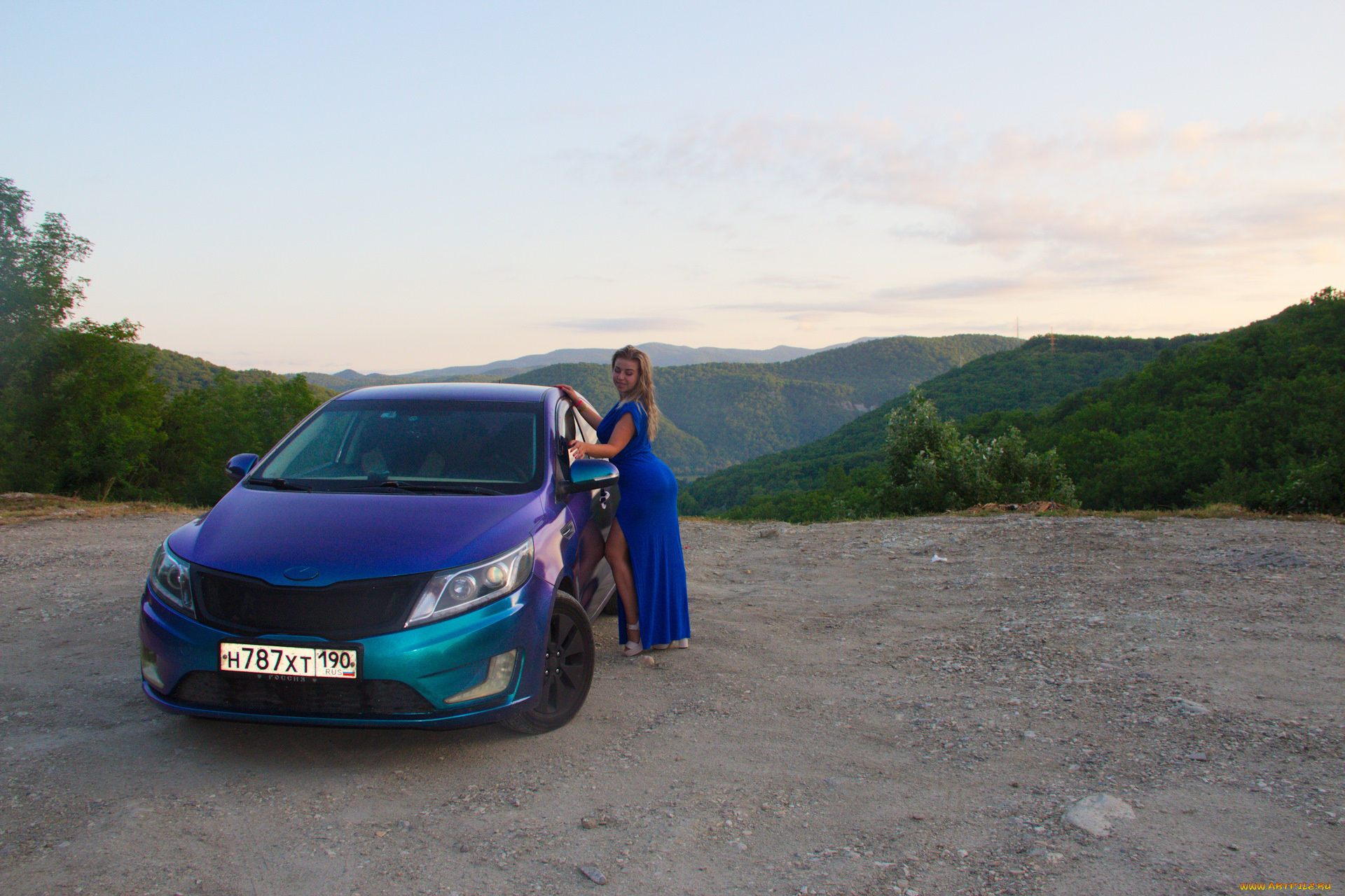 автомобили, -авто, с, девушками, kia, rio