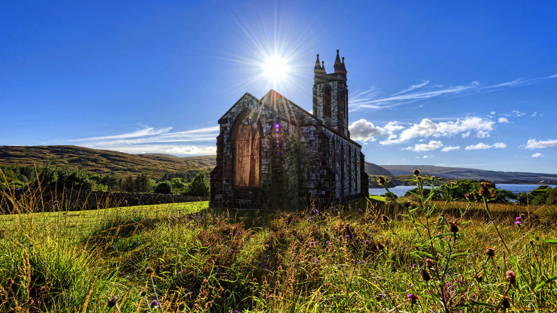 dunlewey, church, donegal, ireland, города, -, католические, соборы, , костелы, , аббатства, dunlewey, church