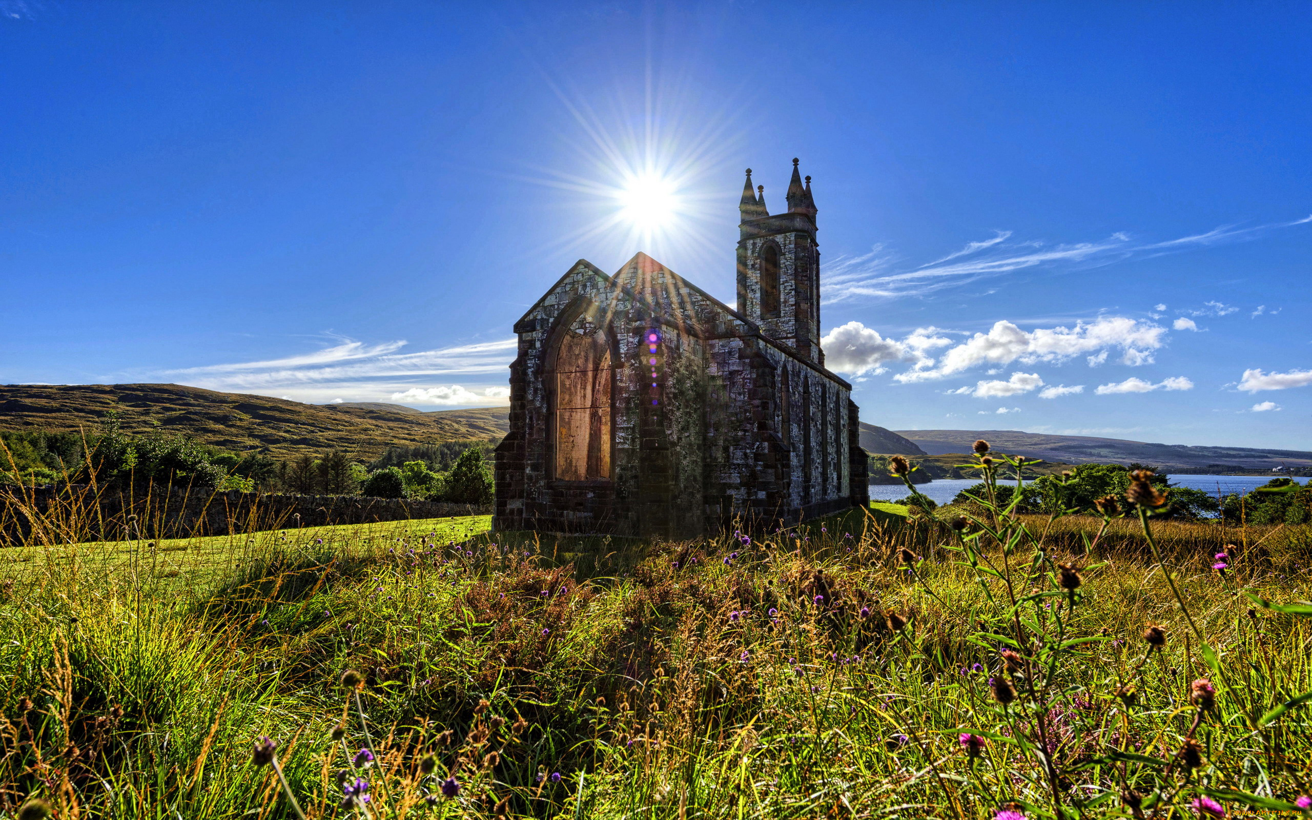 dunlewey, church, donegal, ireland, города, -, католические, соборы, , костелы, , аббатства, dunlewey, church
