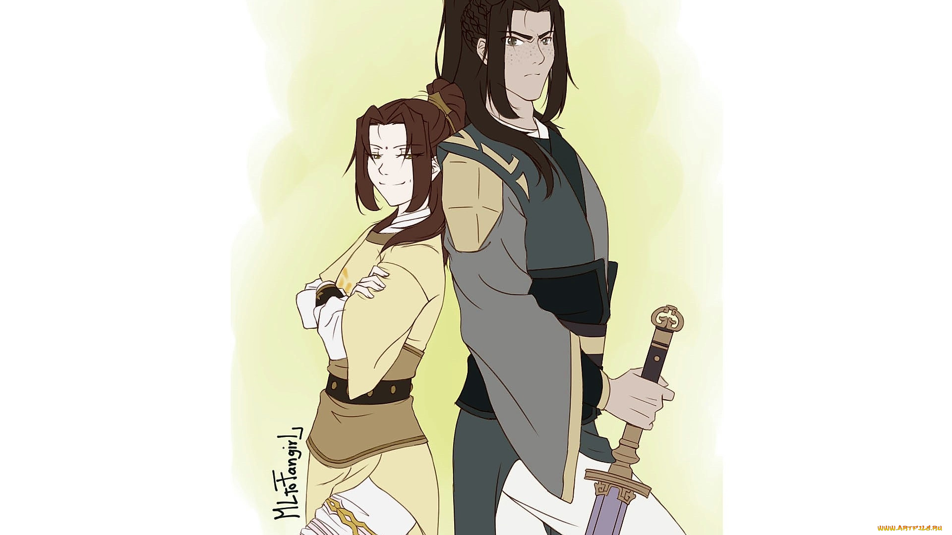 аниме, mo, dao, zu, shi, не, минцзюе, цзинь, гуанъяо