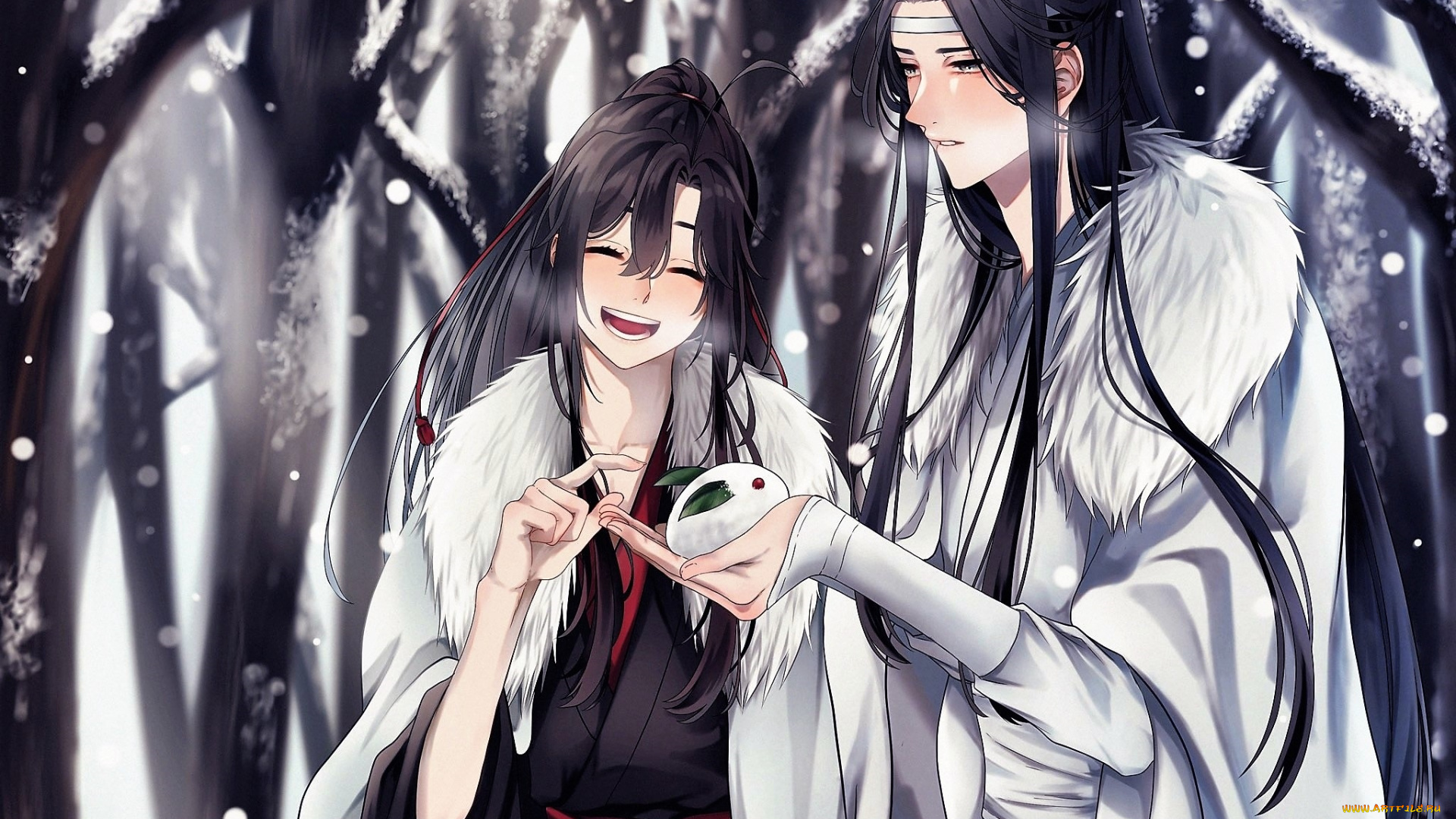 аниме, mo, dao, zu, shi, вэй, усянь, лань, ванцзы, кролик