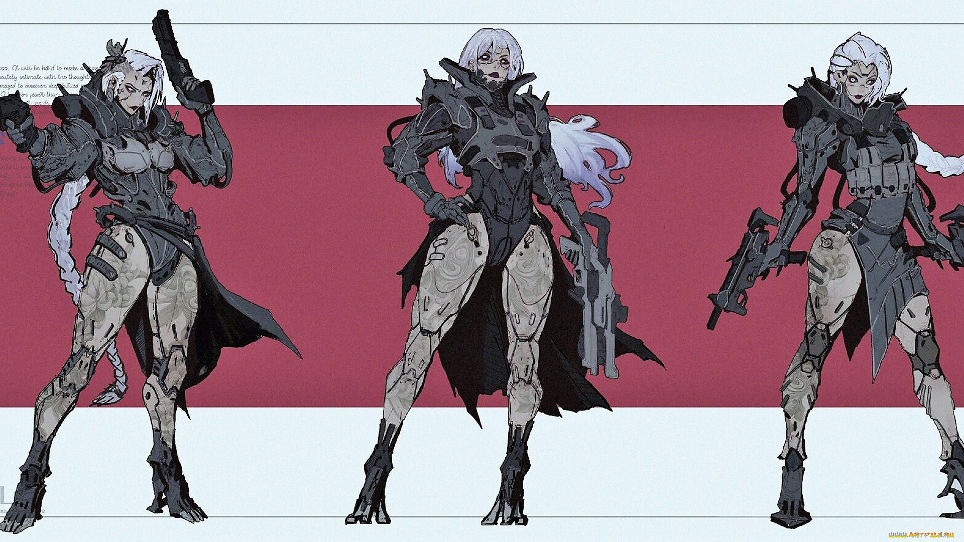 аниме, оружие, , техника, , технологии, девушка, киборг